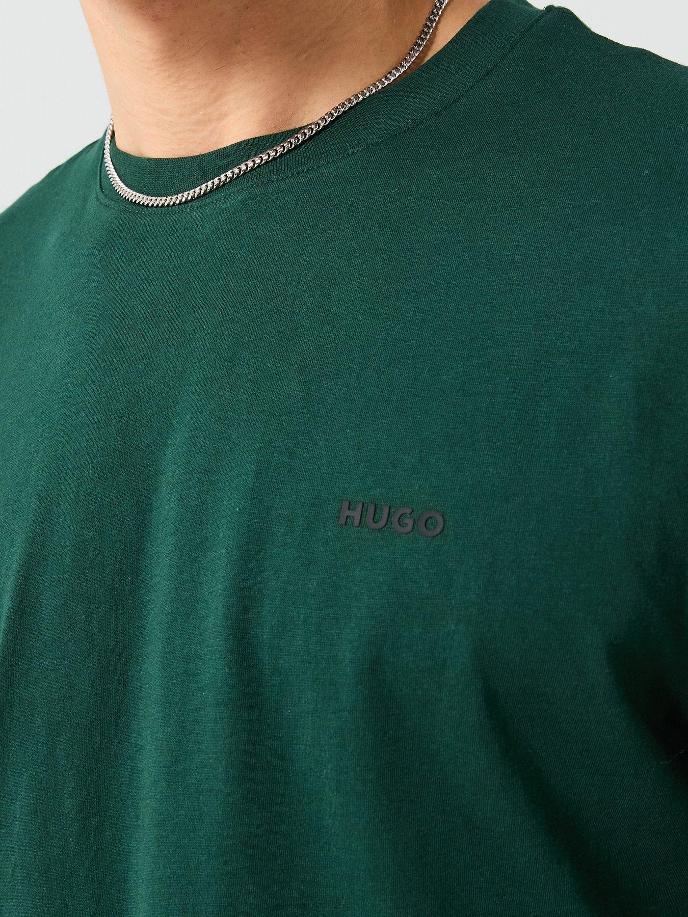Image 6 of 6 of HUGO Dero222 Regular Fit T-Shirt - Green