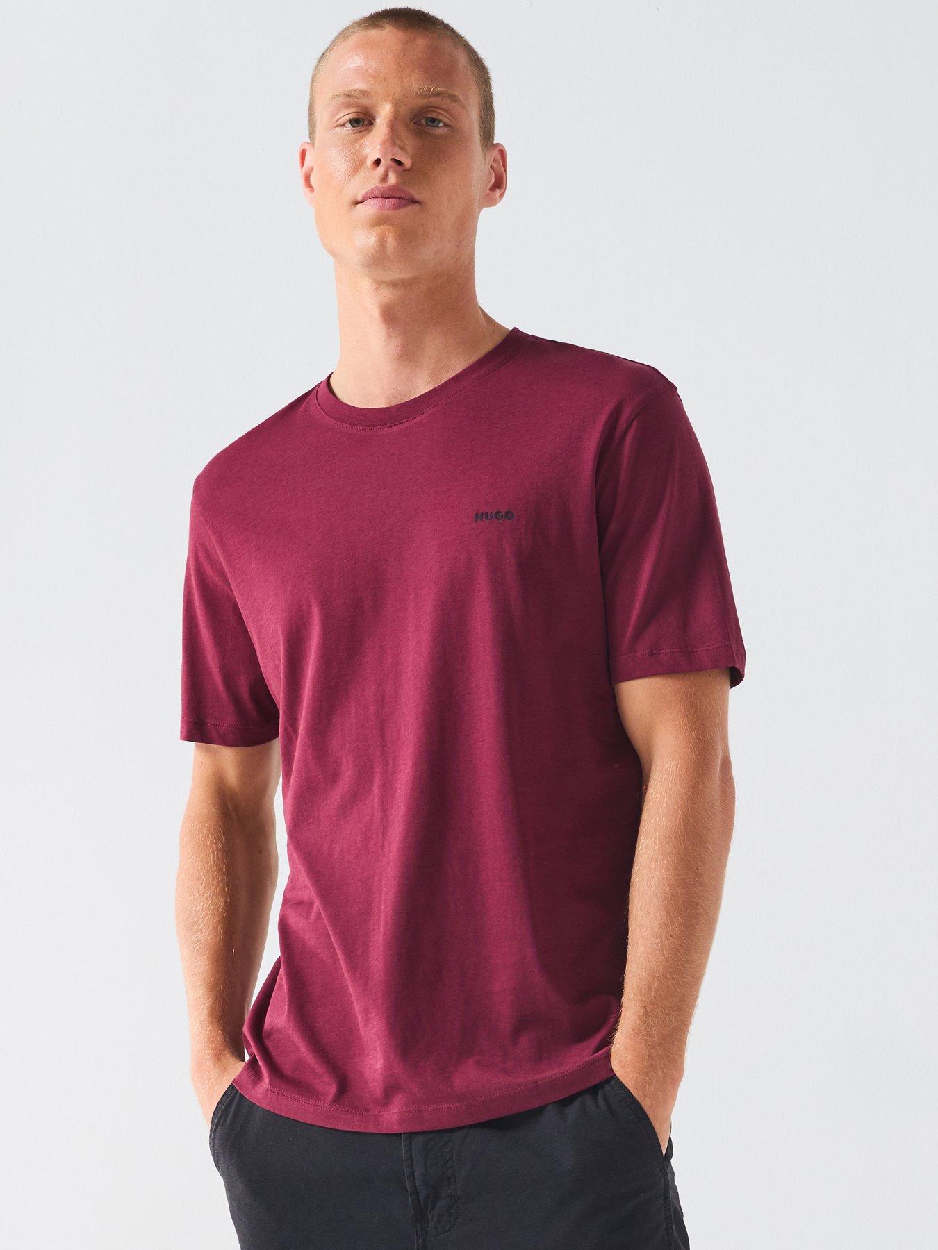 undefined Dero222 Regular Fit T-Shirt - Dark Red