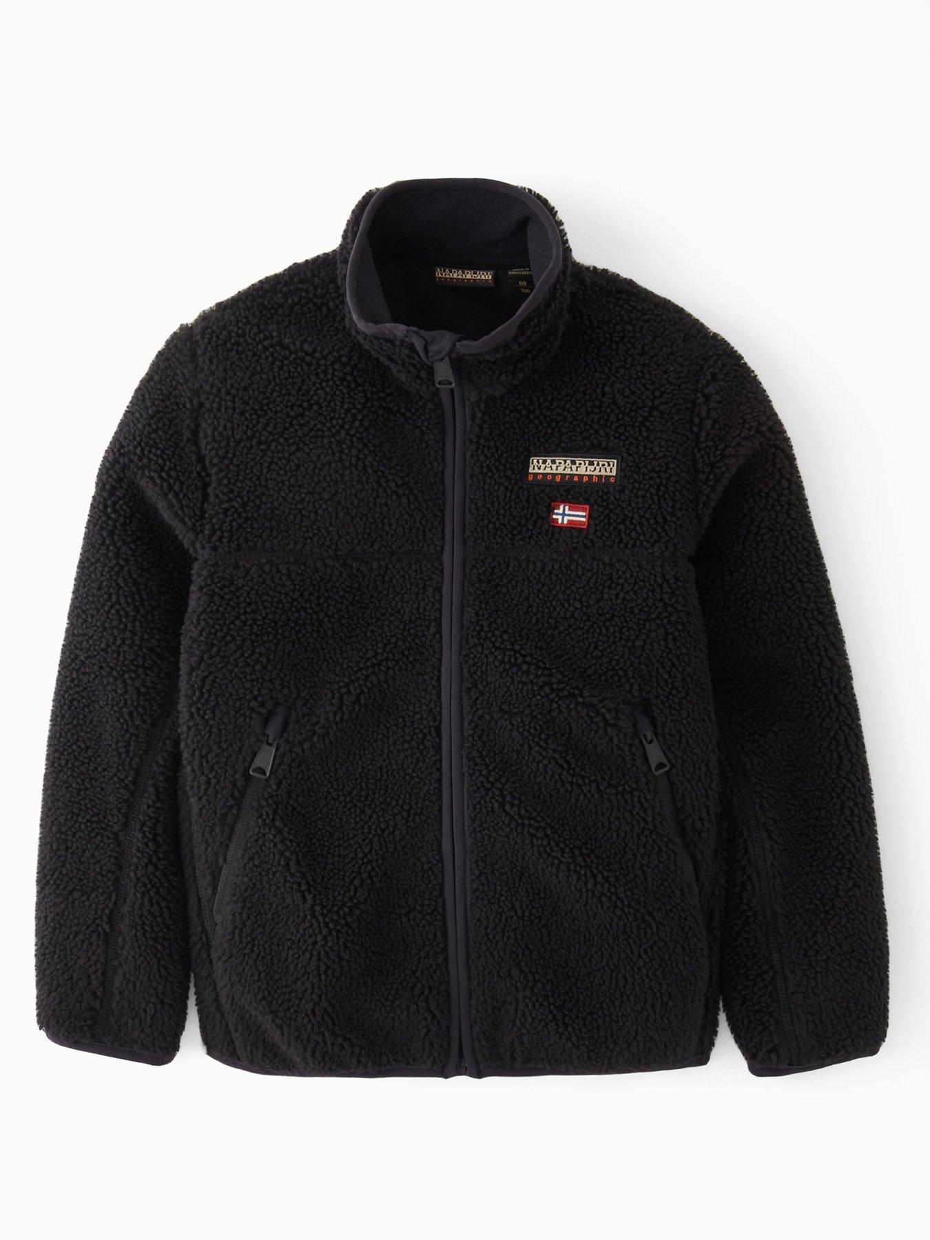 Napapijri Kids Unisex T-Tynik Fleece - Black
