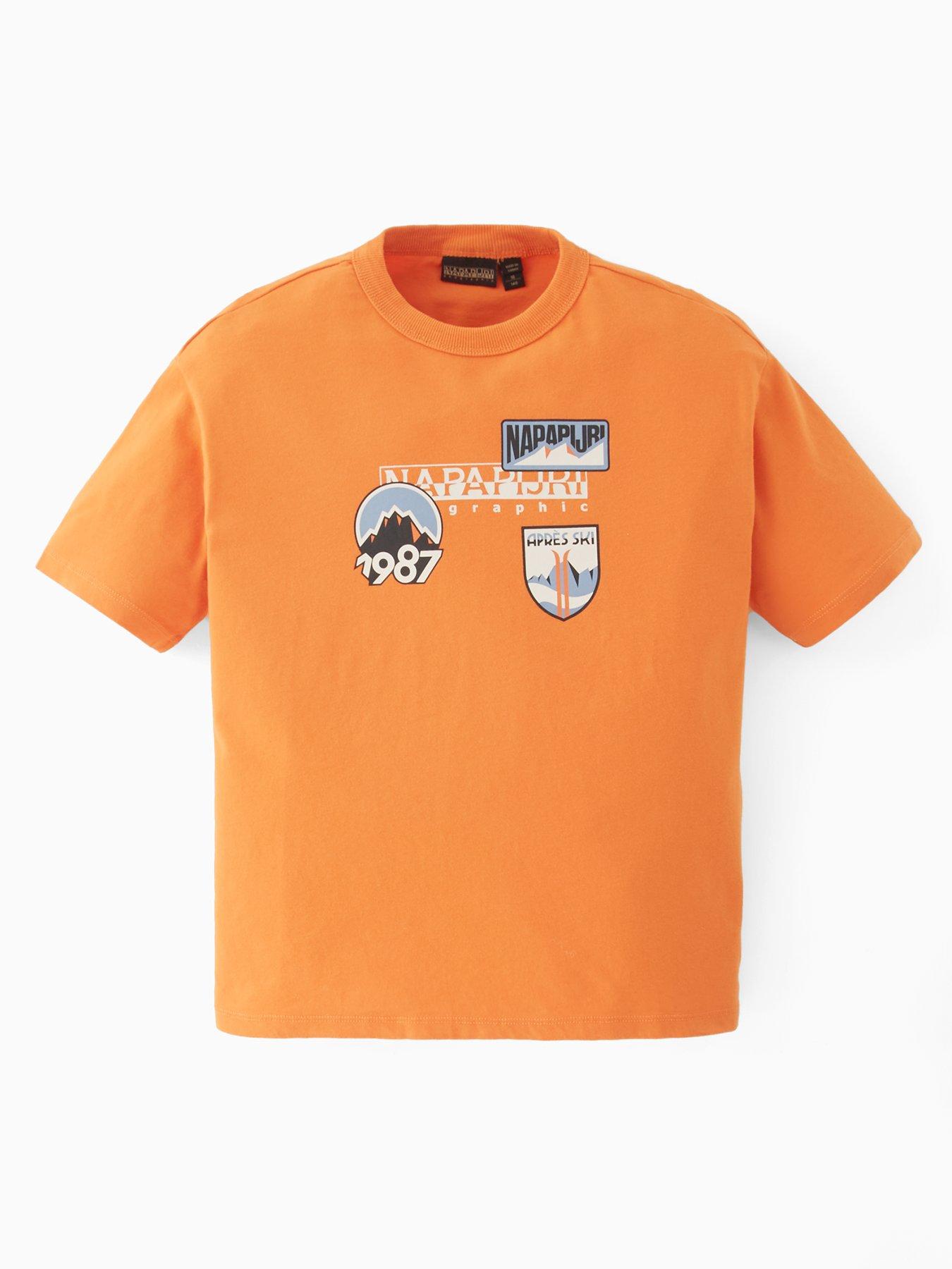 NAPAPIJRI Kids Unisex S-Primiero T-Shirt - Orange