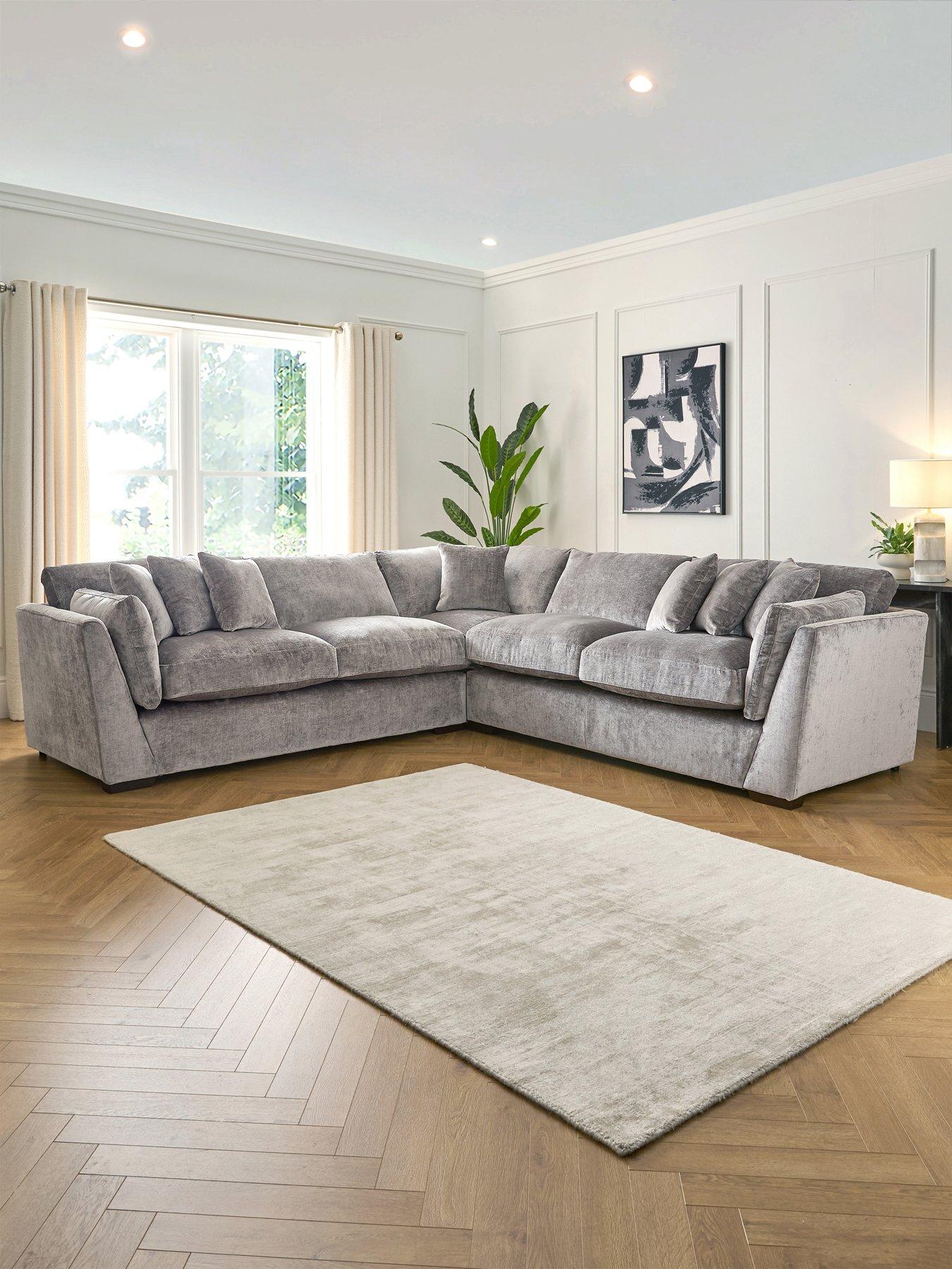 The Very Collection Lansa Fabric Corner Group Sofa - Made to Order in the UK - FSC® Certified