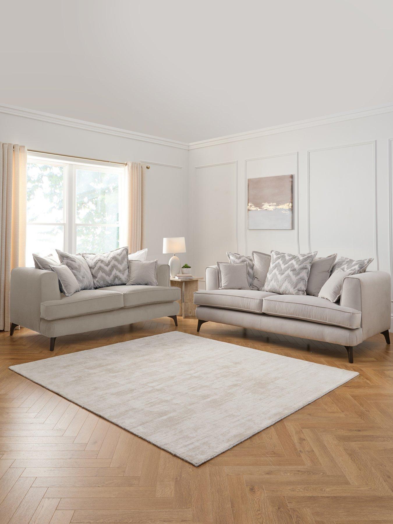 Very Home Mayfair 3 + 2 Seater Fabric Sofa Set (Buy  &  SAVE!) - Made to Order in the UK