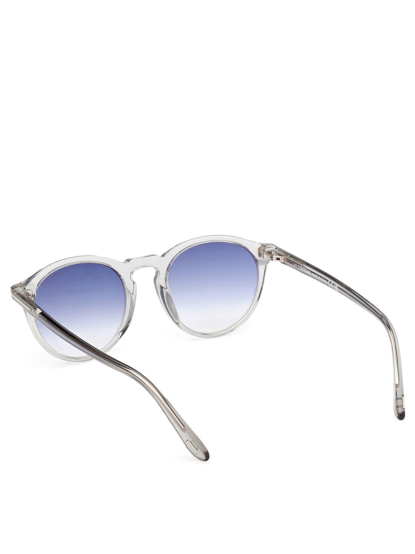 Image 2 of 5 of Tom Ford Aurele Round Sunglasses - Grey