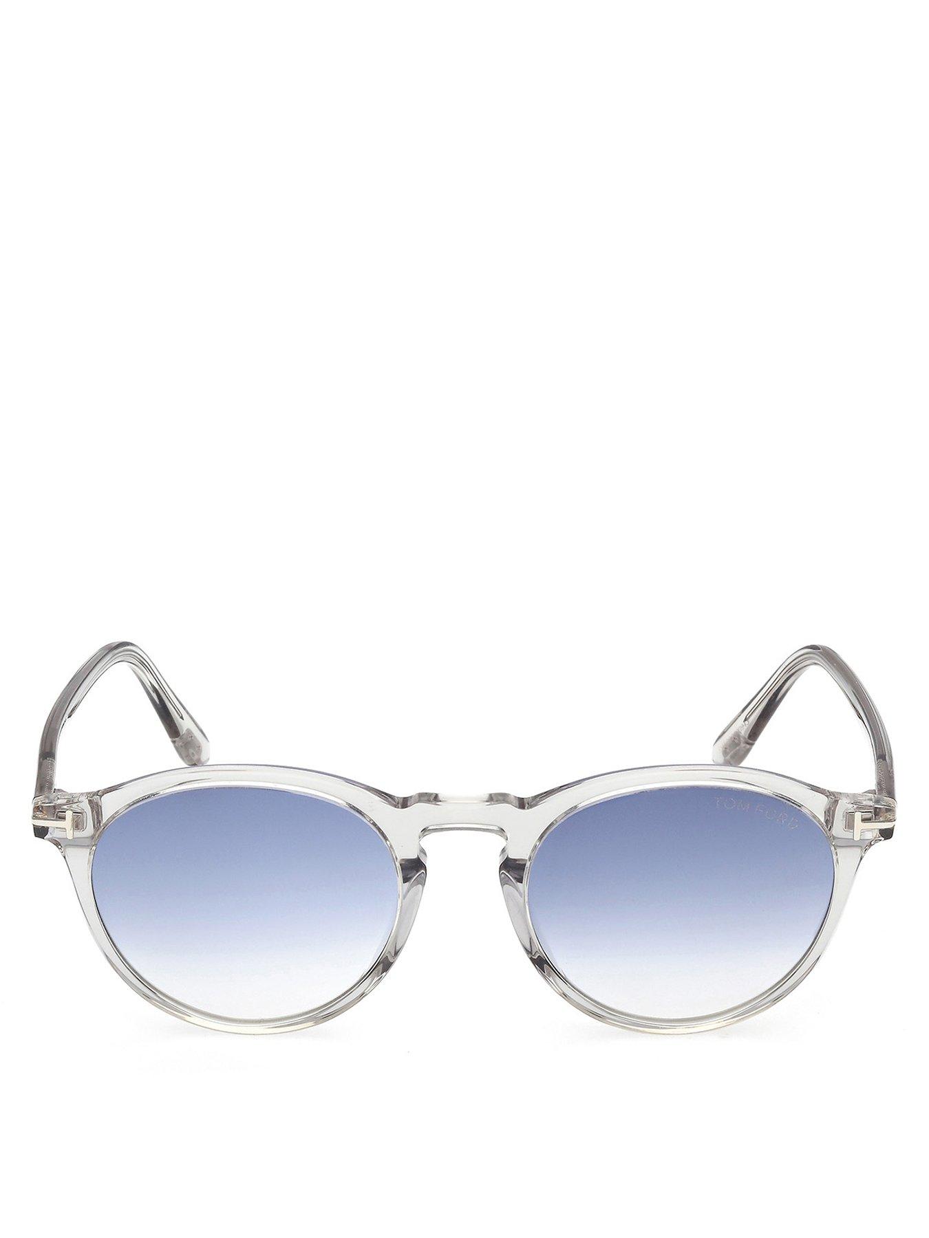 Image 4 of 5 of Tom Ford Aurele Round Sunglasses - Grey