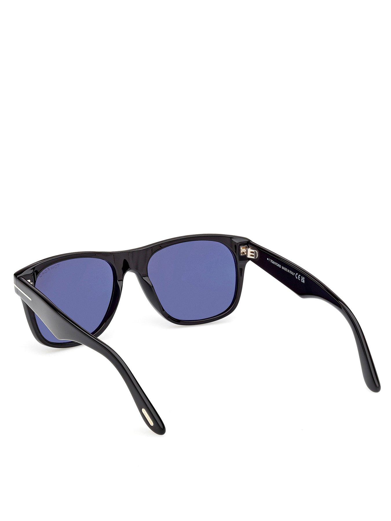 Image 2 of 5 of Tom Ford Marlon-02 Square Sunglasses - Black