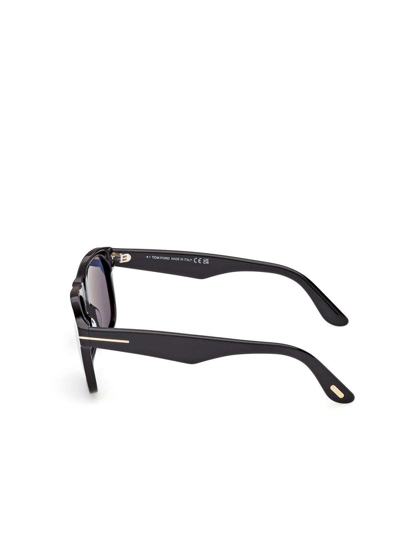 Image 3 of 5 of Tom Ford Marlon-02 Square Sunglasses - Black