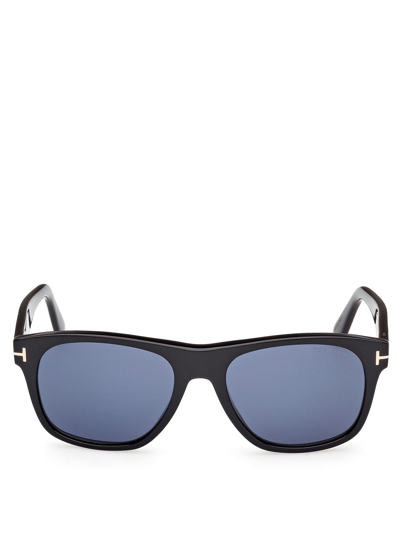 Image 4 of 5 of Tom Ford Marlon-02 Square Sunglasses - Black