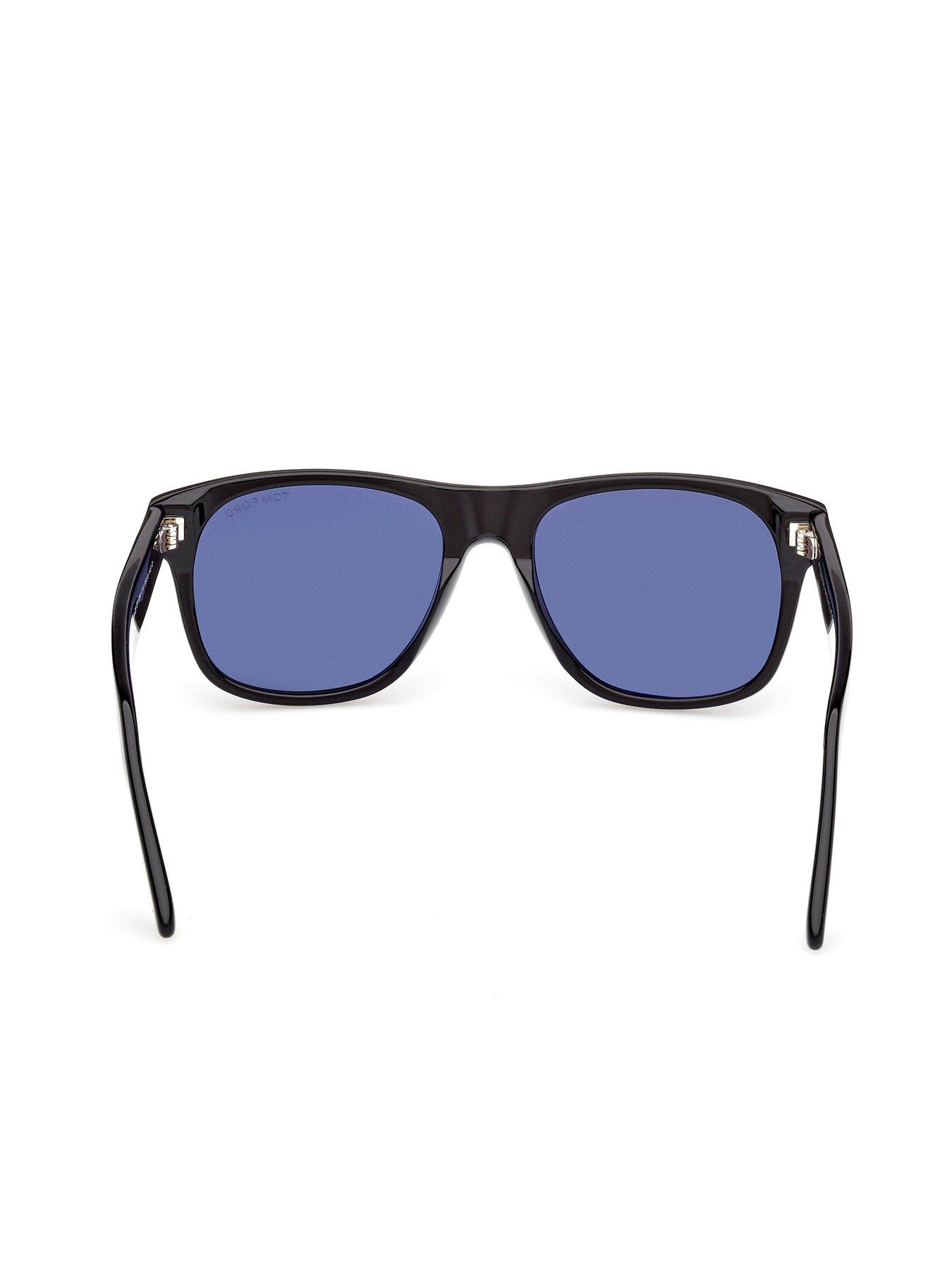 Image 5 of 5 of Tom Ford Marlon-02 Square Sunglasses - Black