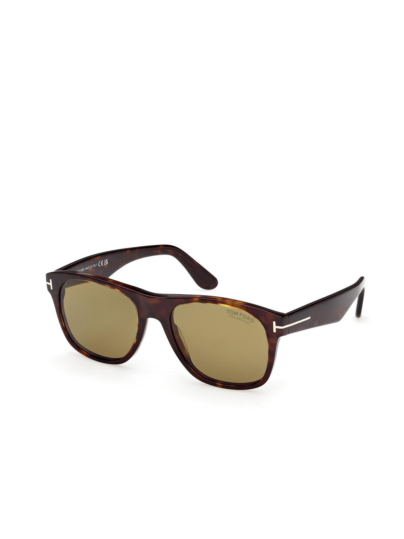 undefined Marlon-02 Square Sunglasses - Brown
