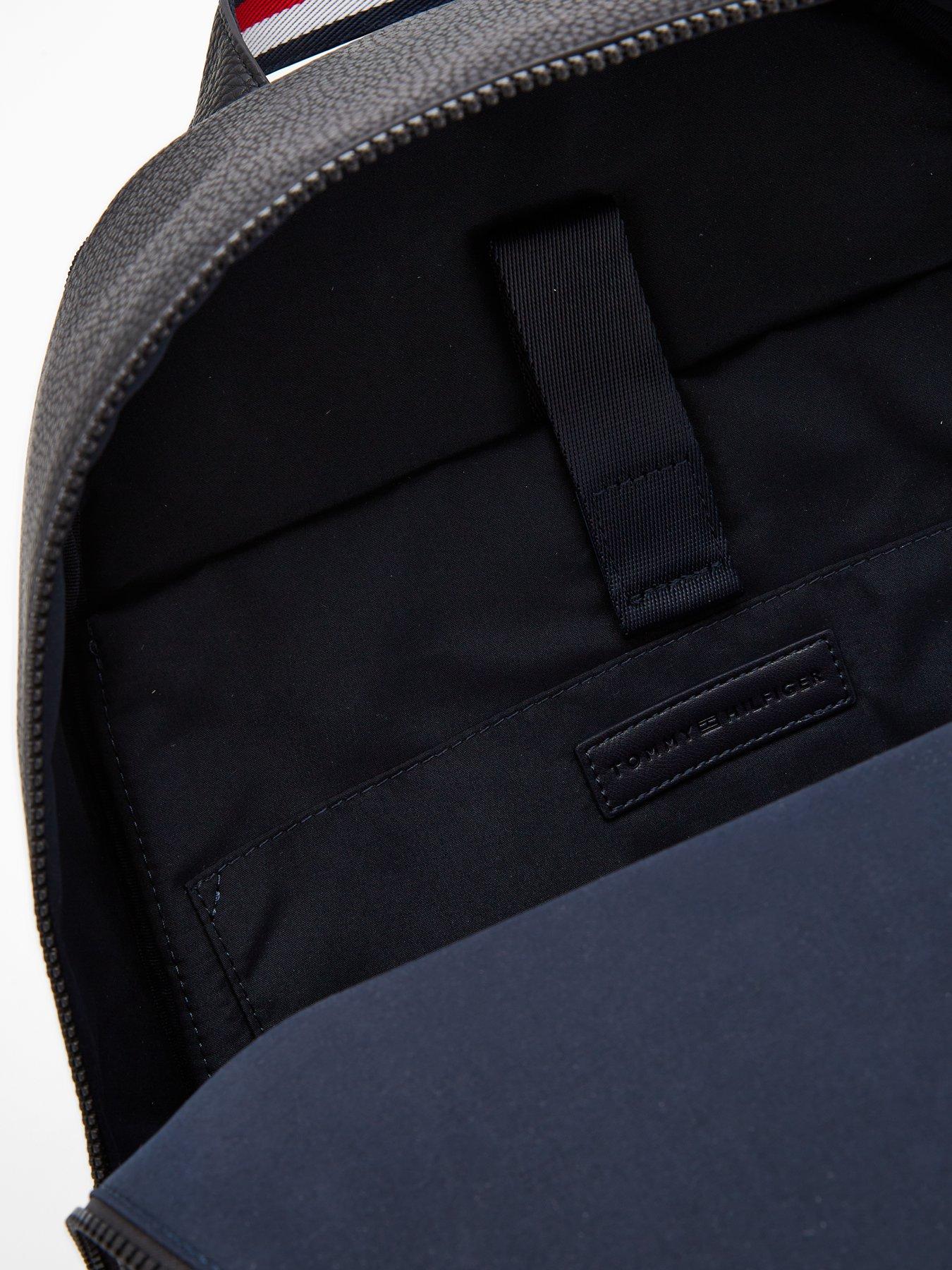 Image 4 of 4 of Tommy Hilfiger Essential Pu Backpack - Black