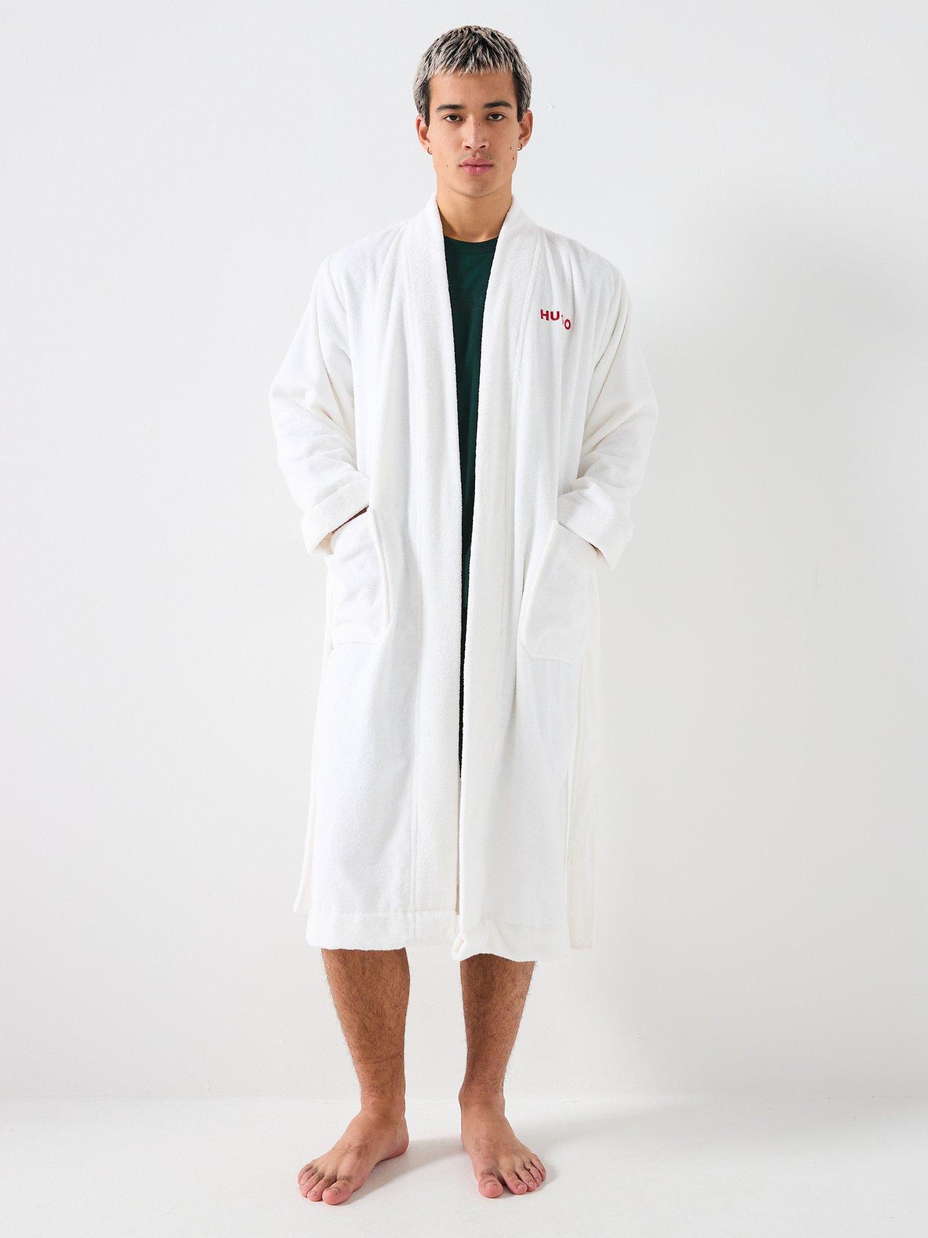 Image 1 of 5 of HUGO Terry Robe - White