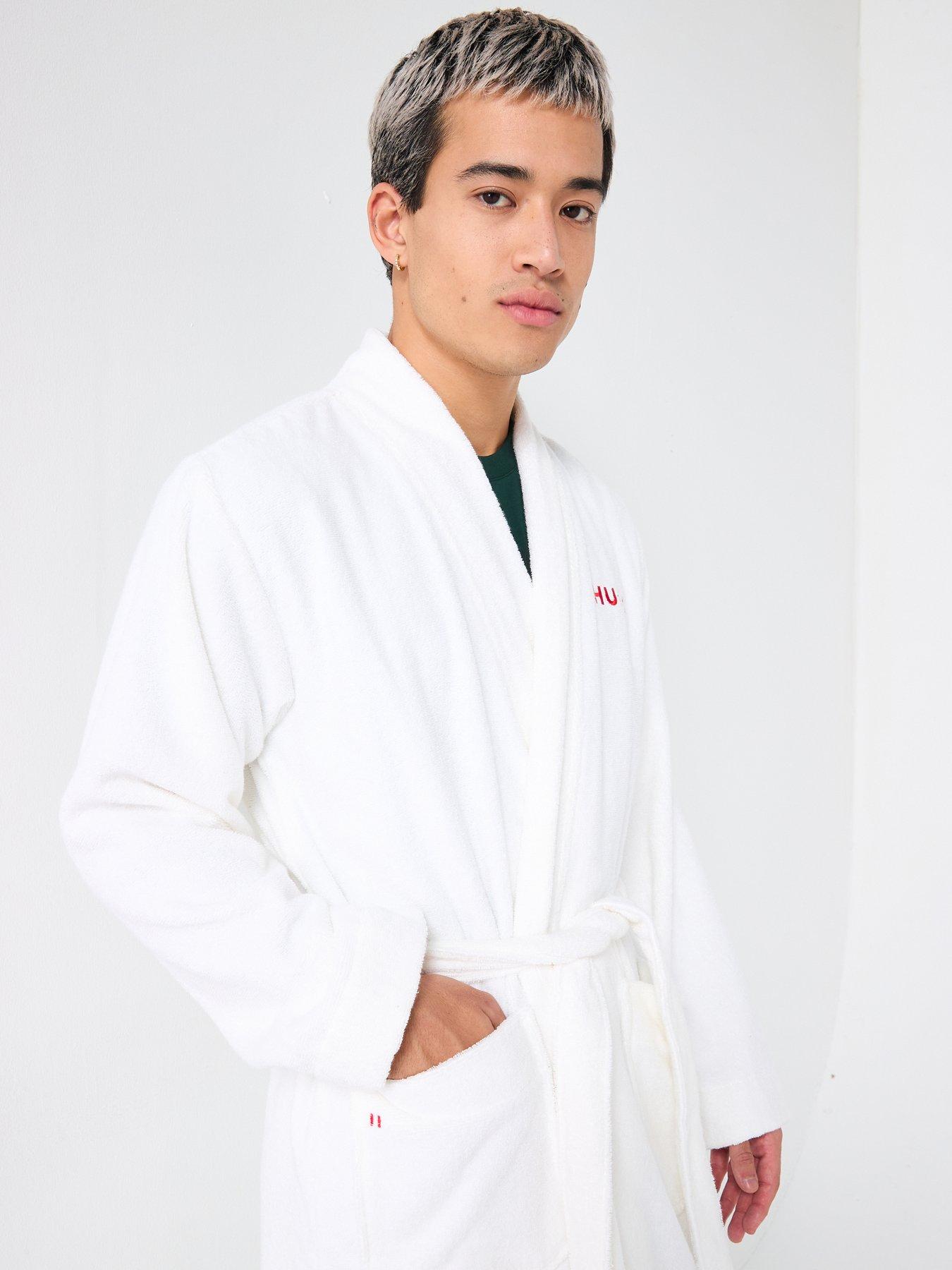 Image 5 of 5 of HUGO Terry Robe - White
