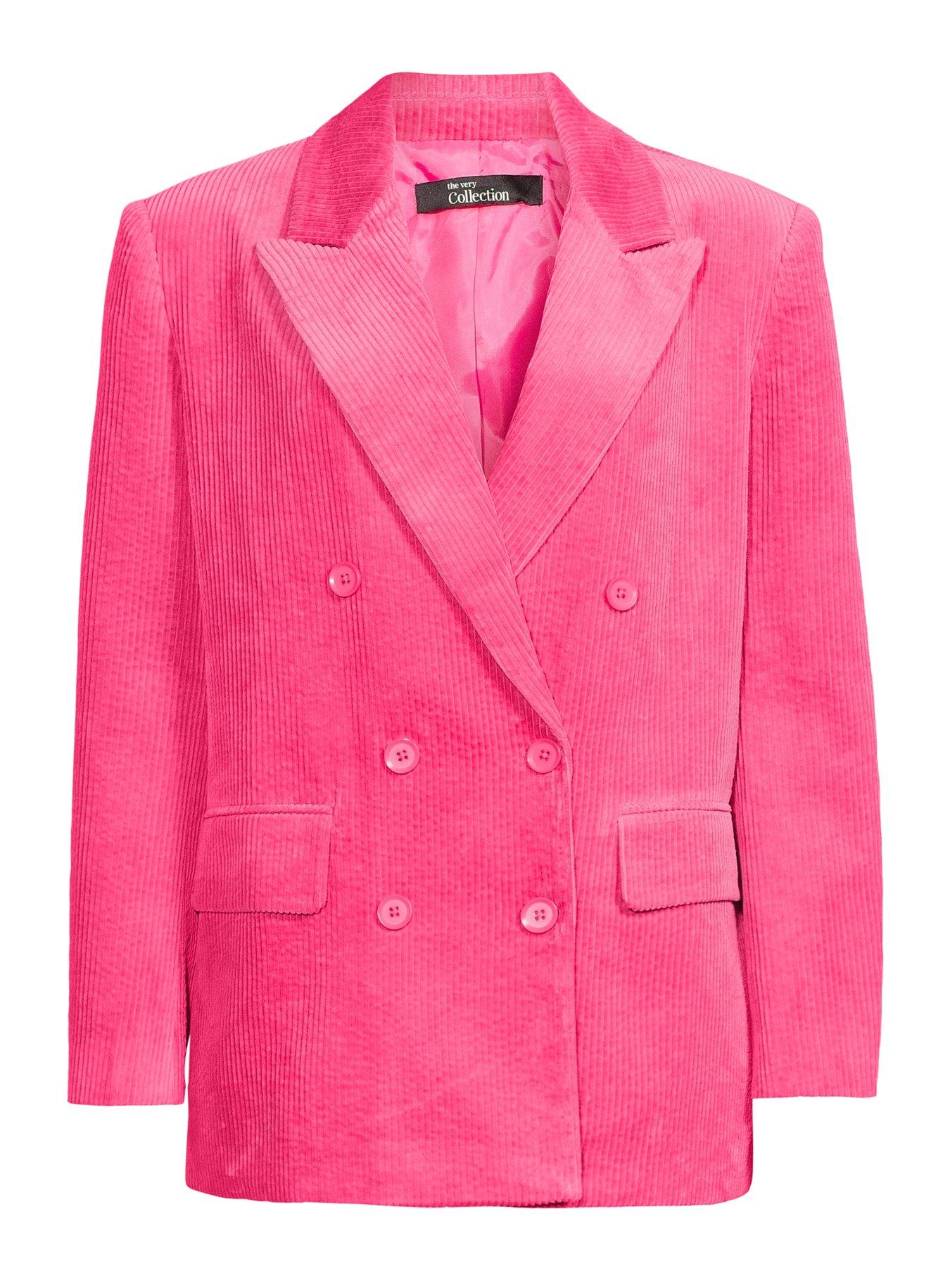 Carousell Zara Corduroy Jacket Pink The Very Collection X Carol