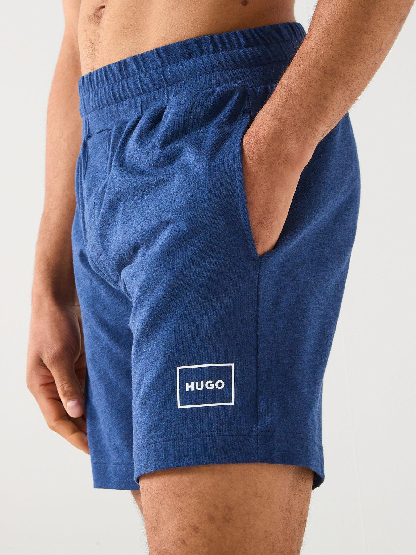 HUGO Laze Shorts in Black for Men | UK