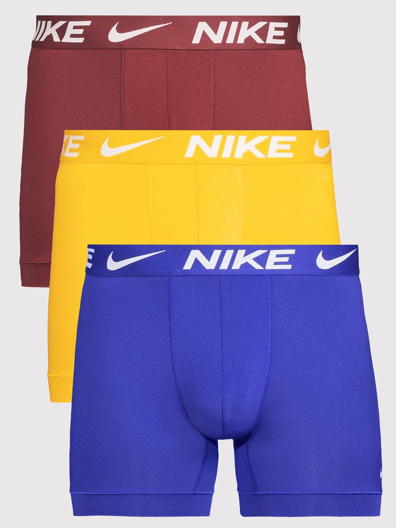 undefined Essential Micro 3 Pack Boxer Briefs - Assorted