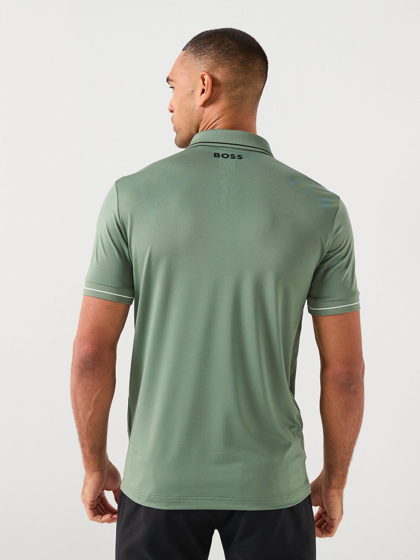 Image 2 of 6 of BOSS Mens Golf Paul Pro - Green