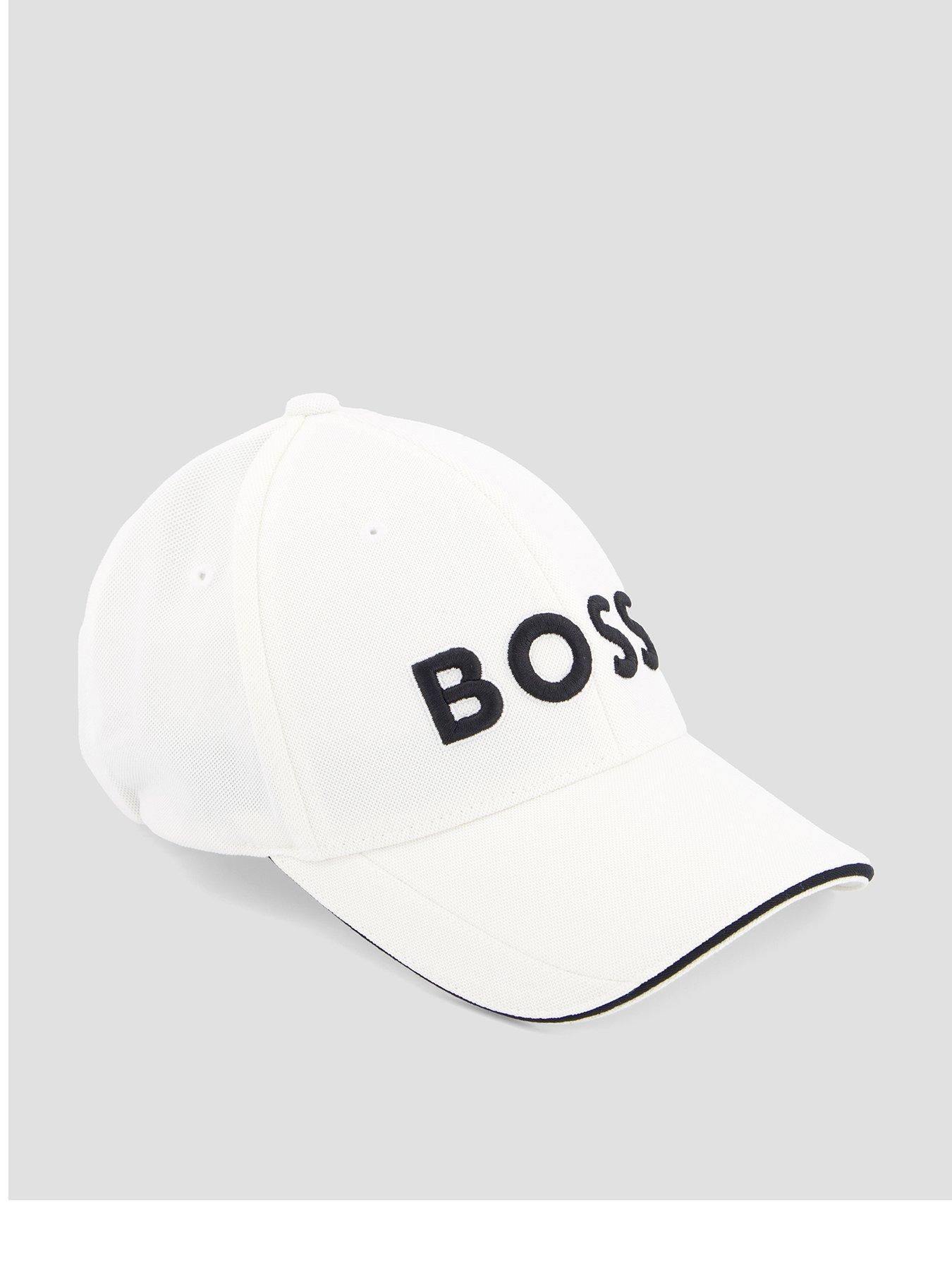 BOSS Mens Golf Cap - White