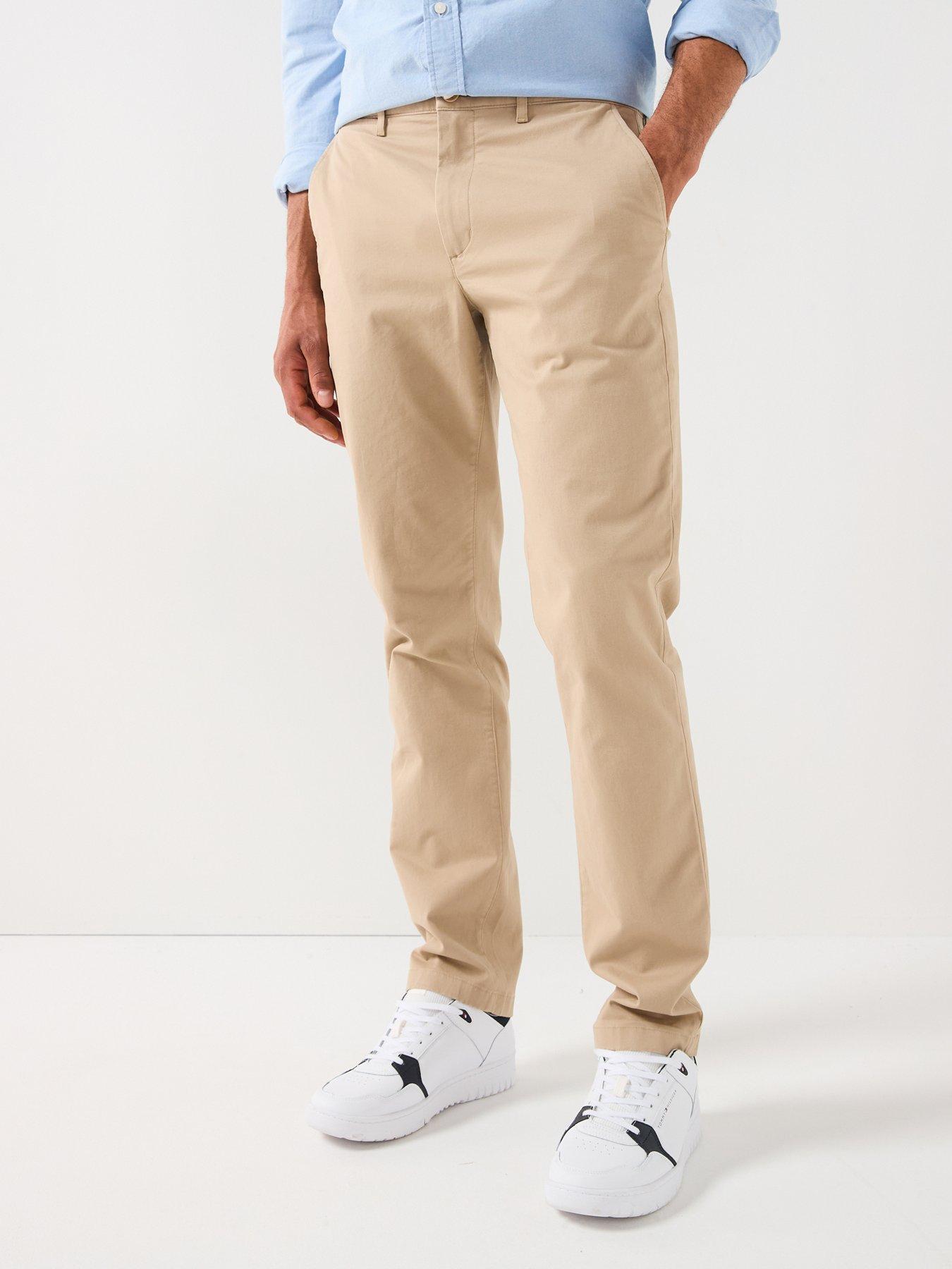 Tommy Hilfiger Core Denton Essential Twill Chino Trousers Khaki
