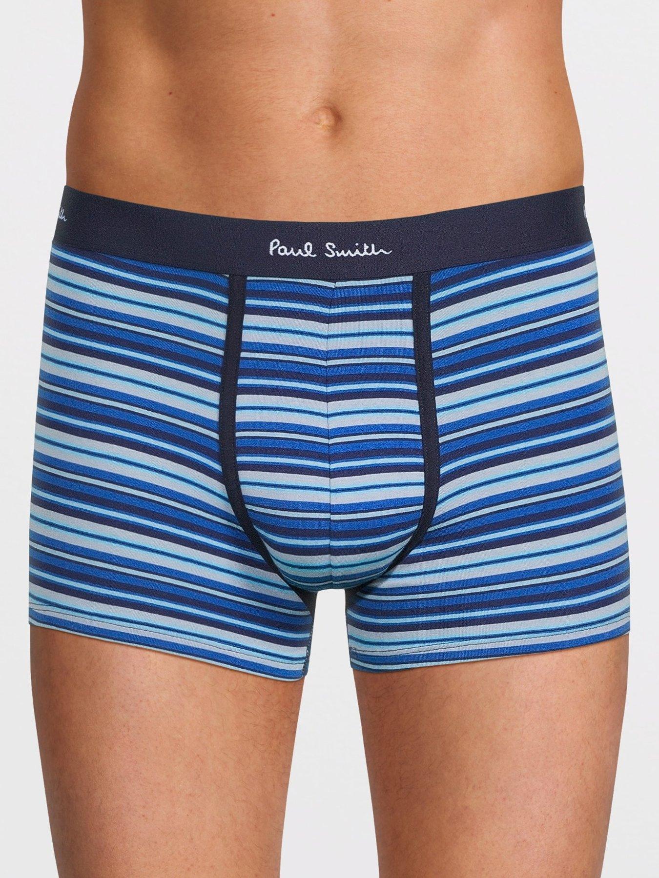 Image 2 of 3 of PS PAUL SMITH 5 Pack Stripe Trunks - Blue