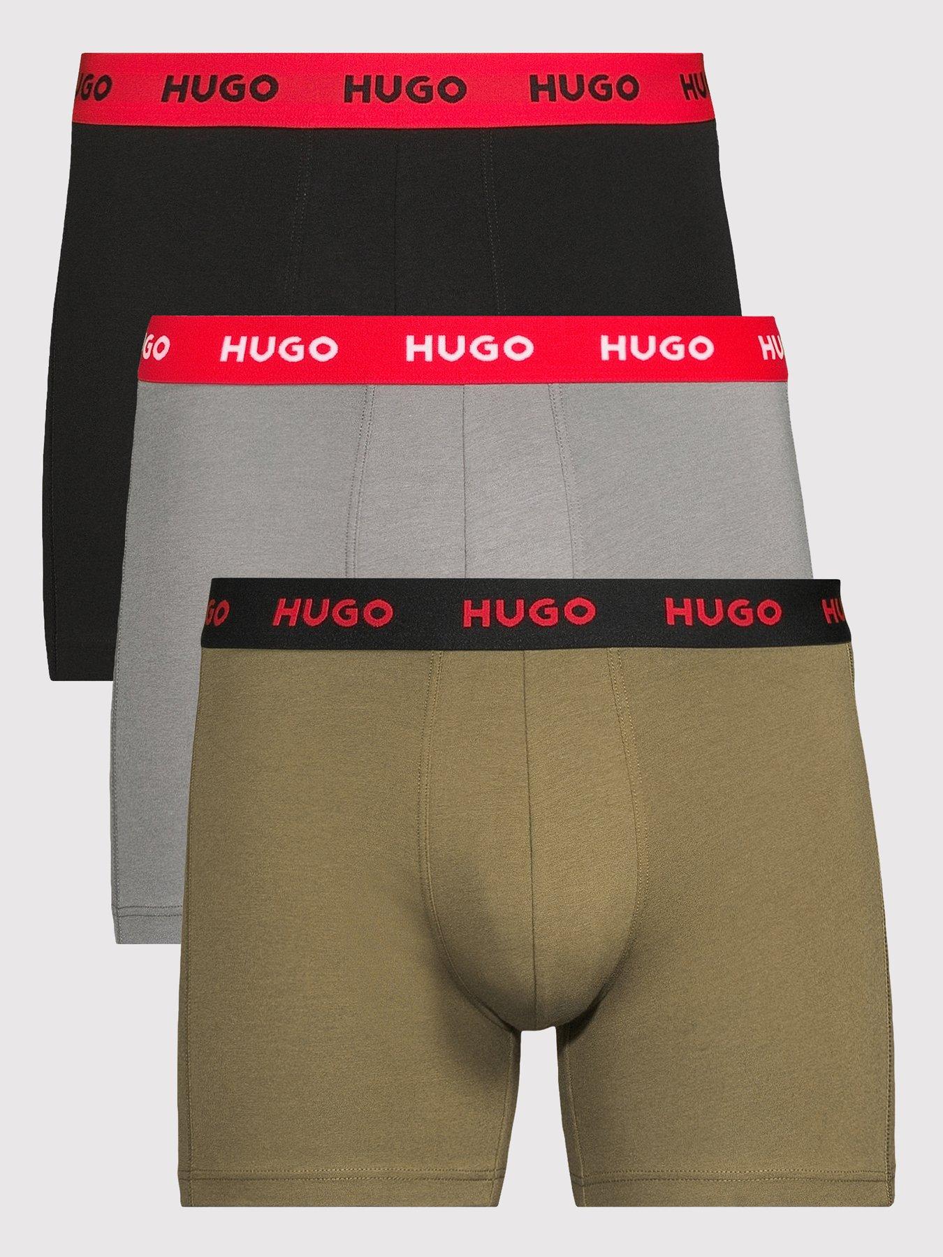 Image 1 of 3 of HUGO Bodywear 3 Pack Triple Boxer - Multi