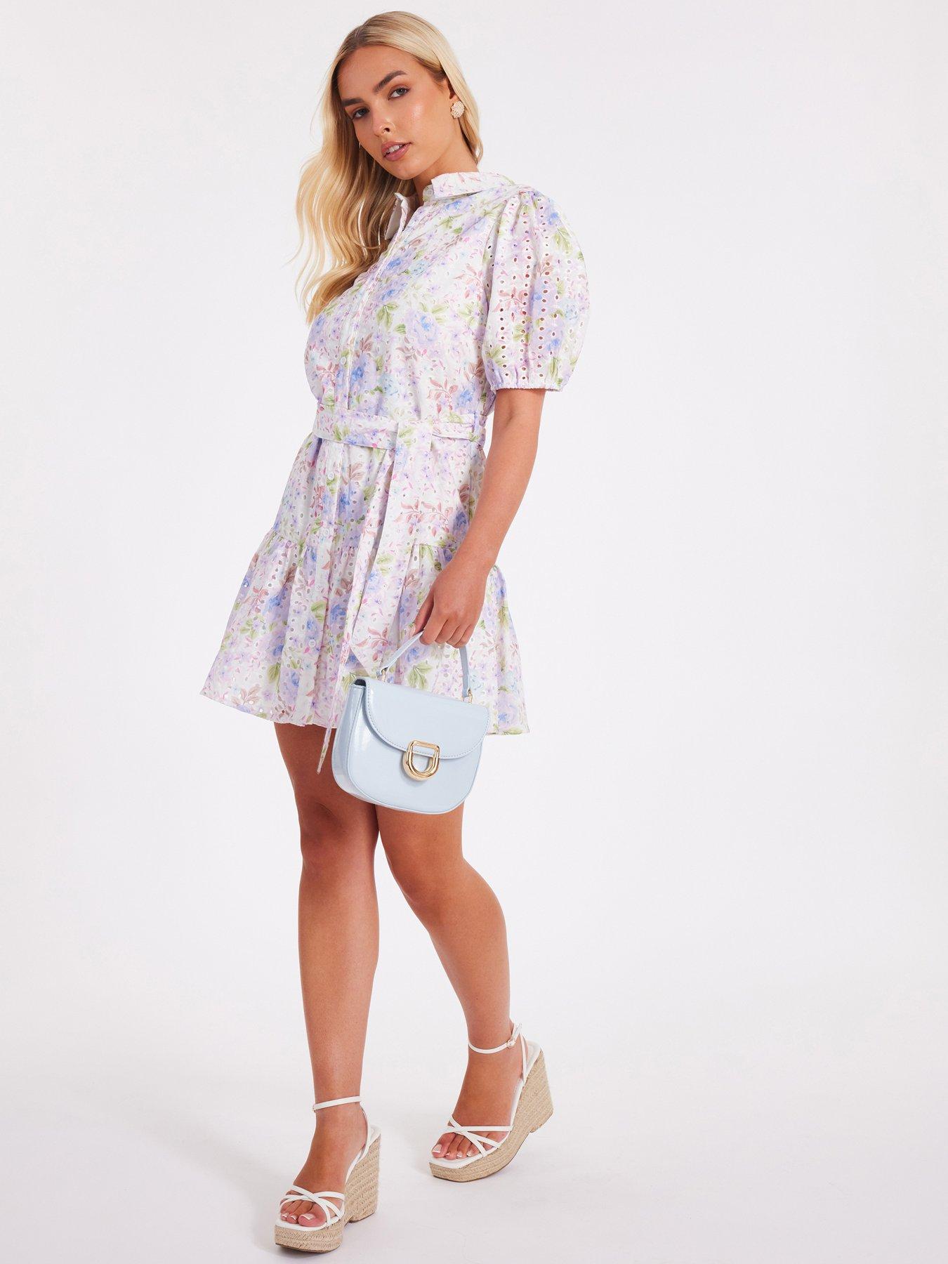 quiz shirt dress Buy Quiz Women Cotton Solid Beige Mini Shirt Dress Online