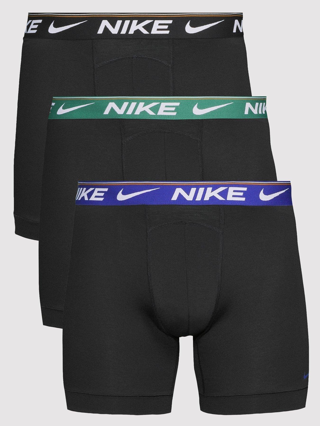 Nike Ultra Comfort Pack Boxer Briefs Black Very