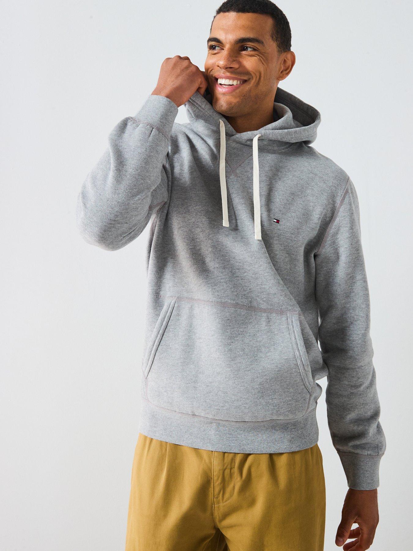 Tommy Hilfiger Essential Fleece Hoodie - Grey