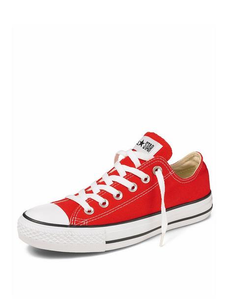 converse-chuck-taylor-all-star-ox-childrens-unisex-trainers--red
