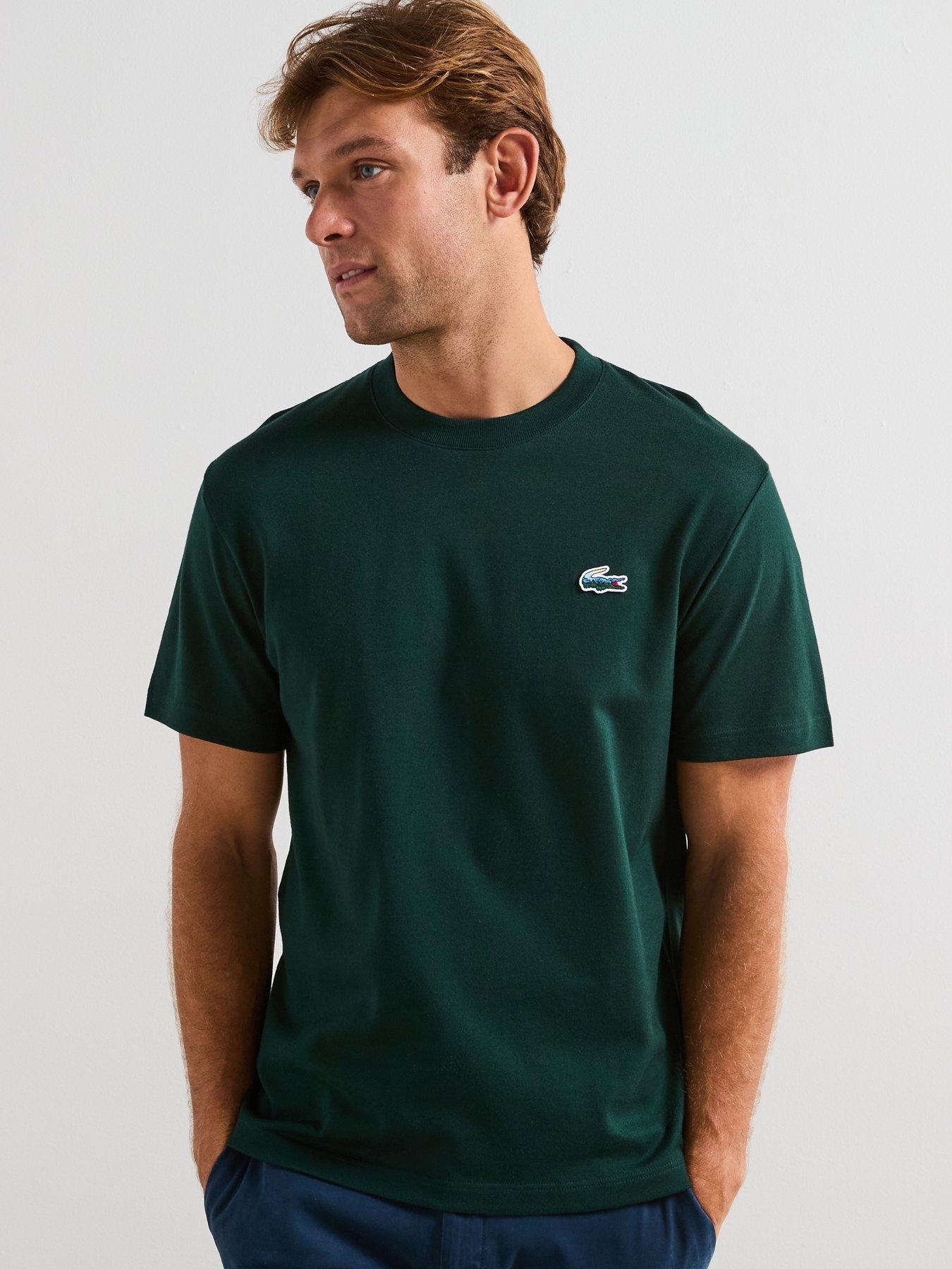 Lacoste Lacoste Landscape Crocodile T-shirt - Green