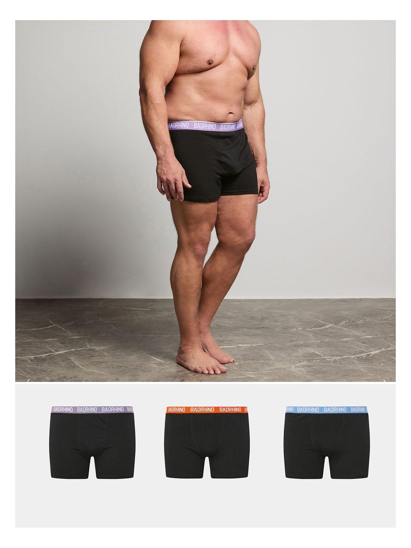 BadRhino 3 Pack Multi Band Trunks - Black