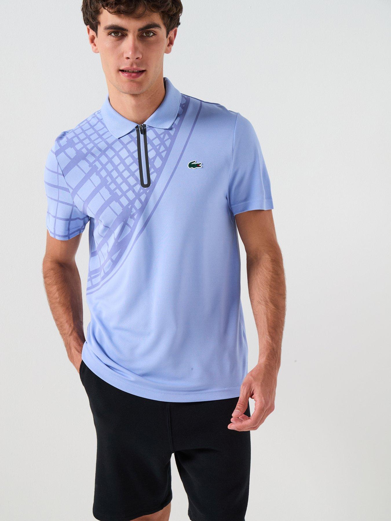 Lacoste Lacoste Tennis Performance Polo Shirt- Purple