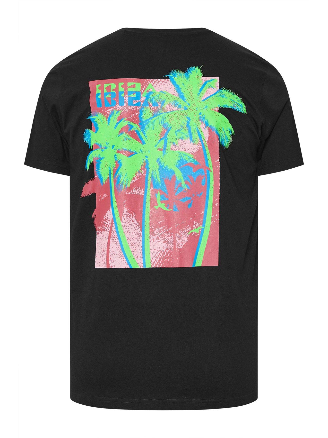 Image 6 of 6 of BadRhino Ibiza Graphic T-Shirt - Black