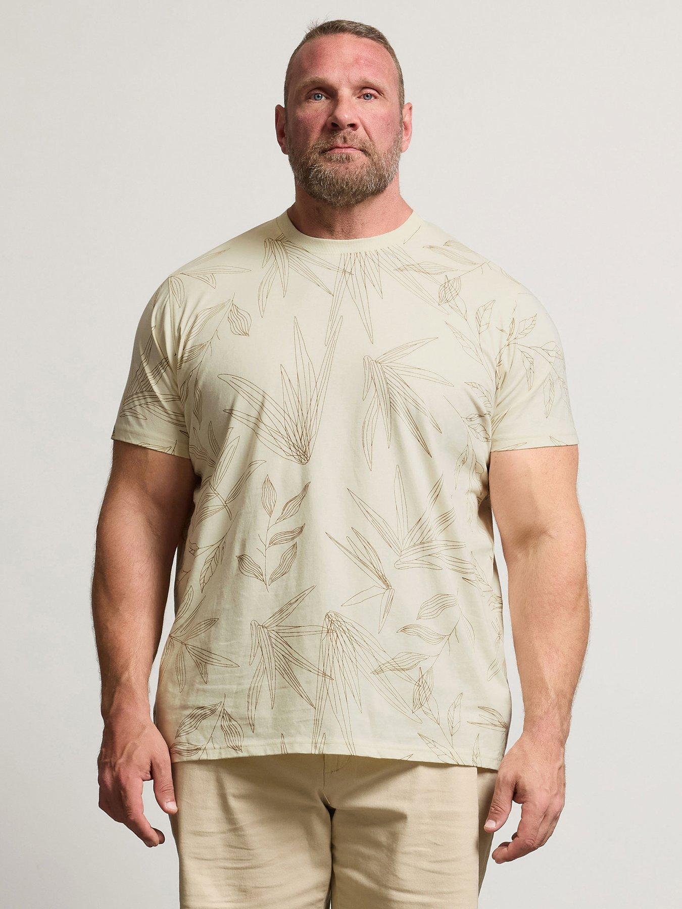 undefined Badrhino Leaf Print T-shirt