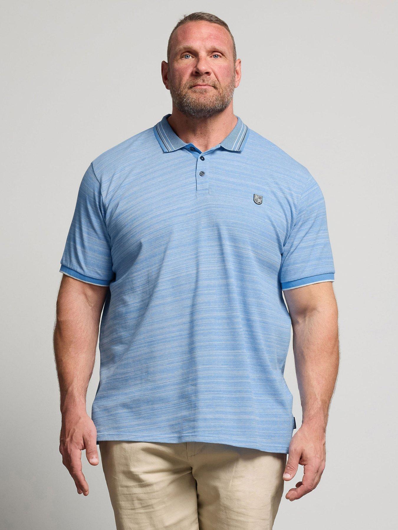 undefined Jacquard Polo Shirt - Blue