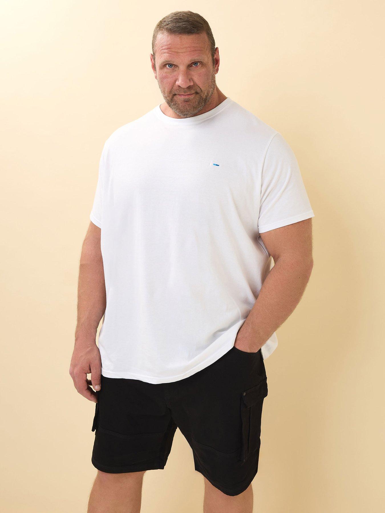 undefined Elasticated Cargo Denim Shorts - Black