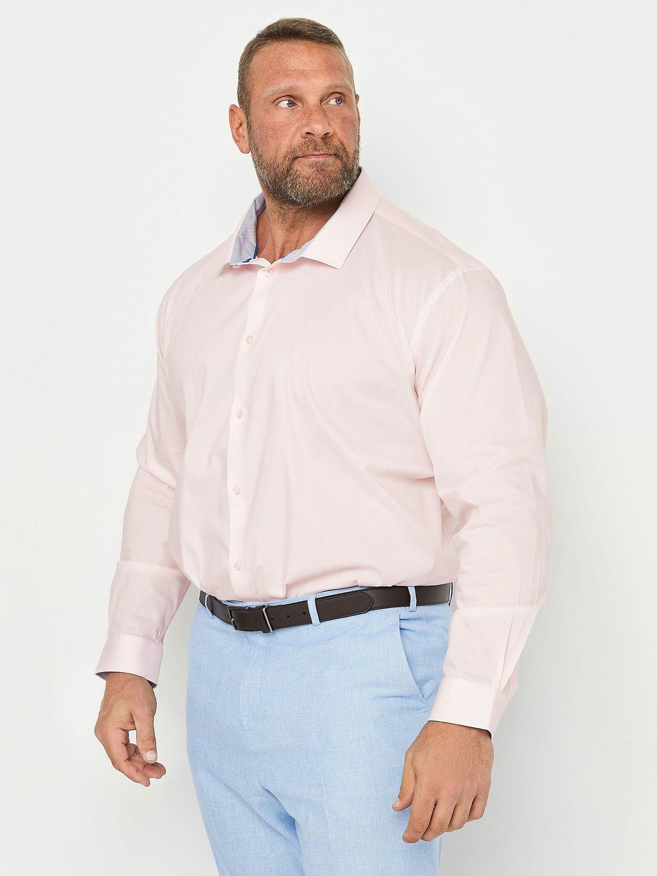 Image 1 of 1 of BadRhino Formal Long Sleeve Shirt - Pink