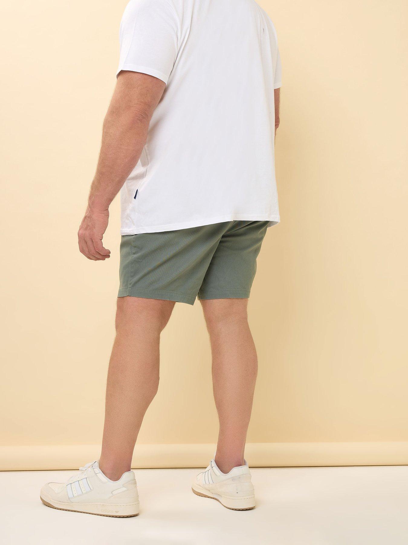 Image 2 of 4 of BadRhino Stretch Chino Shorts - Green