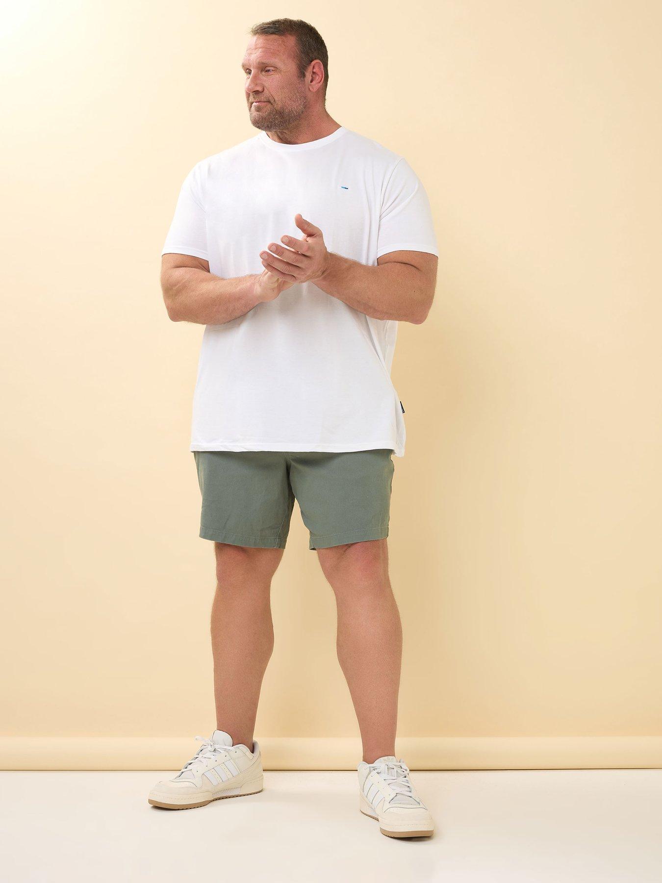Image 3 of 4 of BadRhino Stretch Chino Shorts - Green