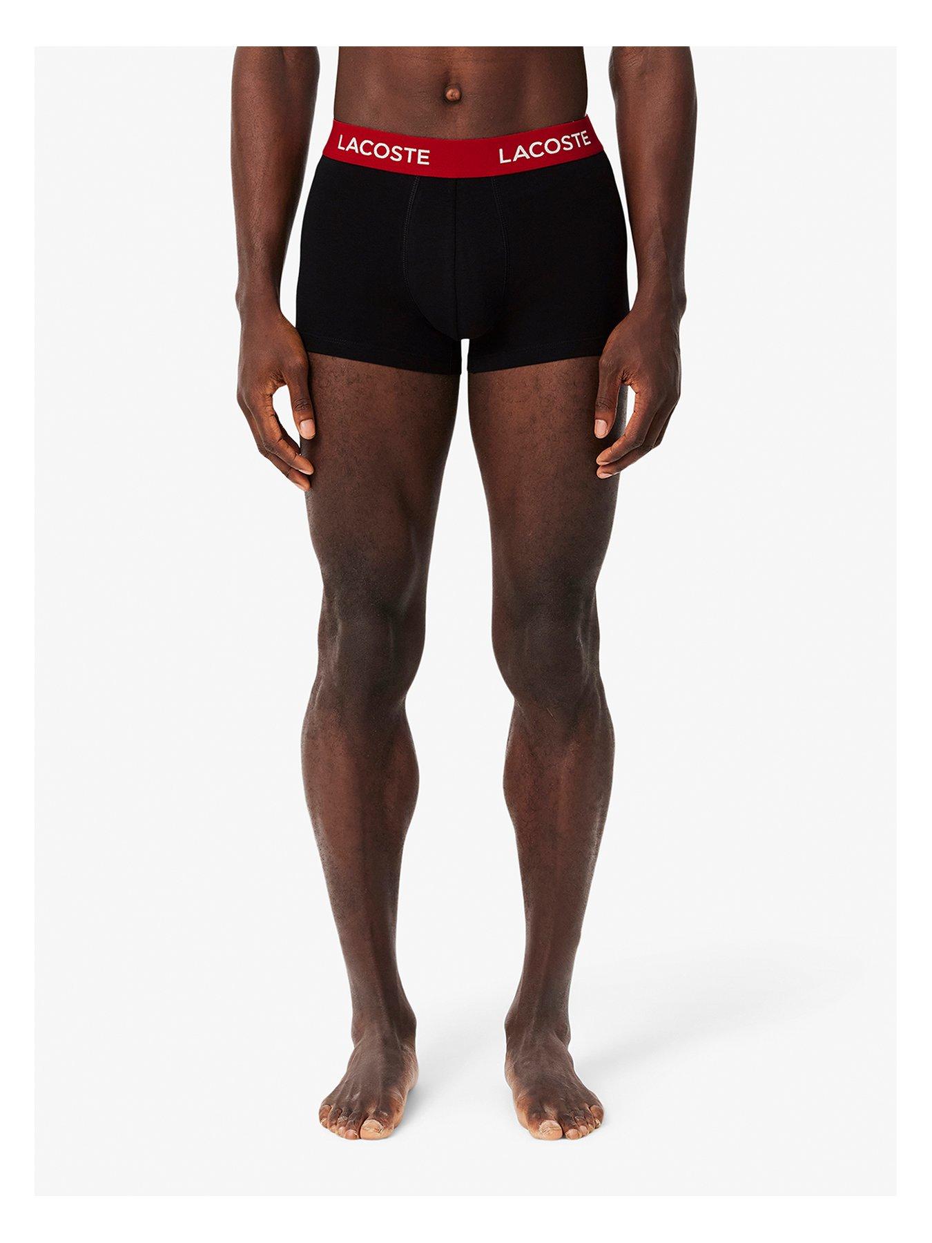 undefined 5 Pack Cotton Trunks- Black