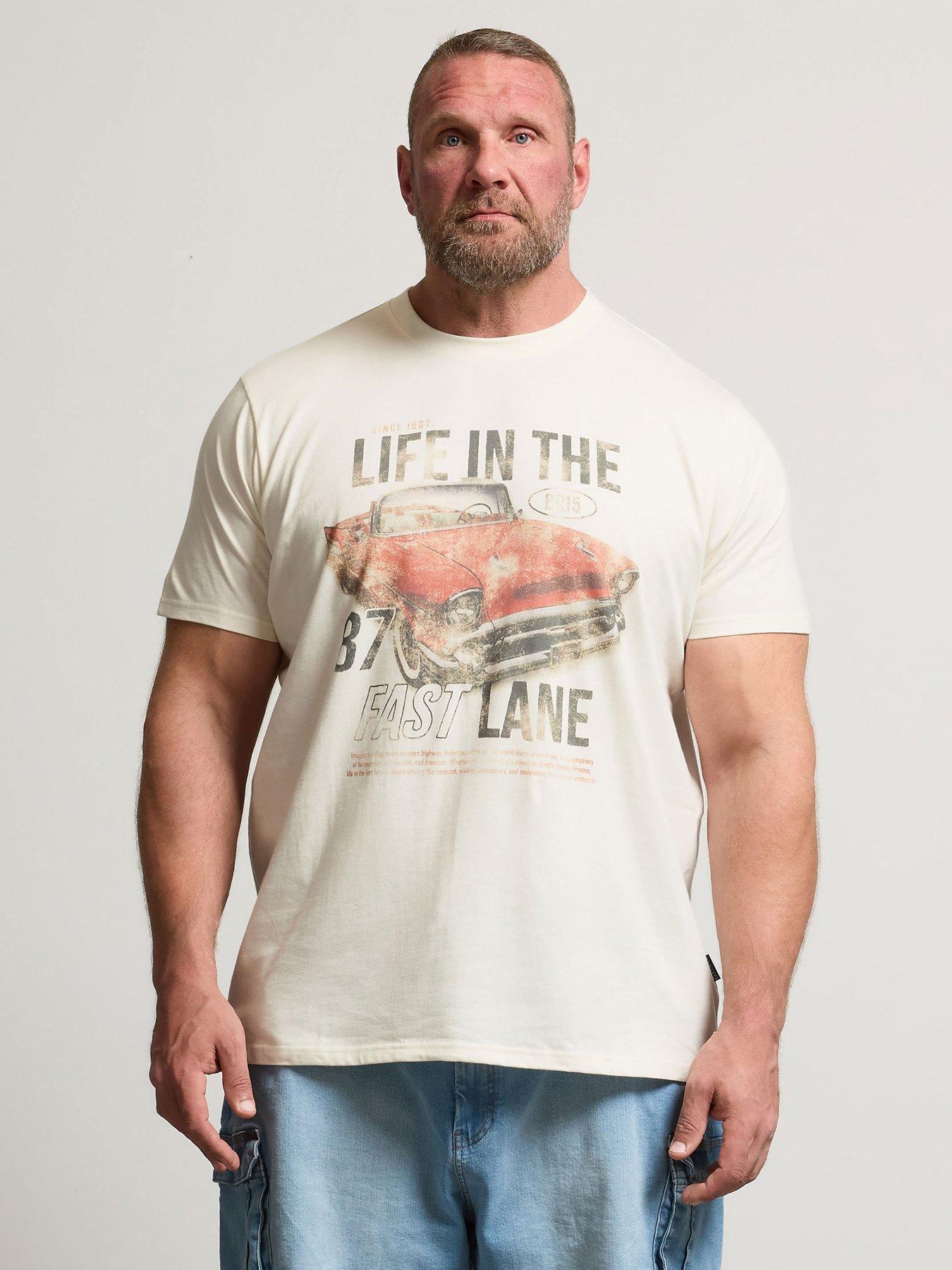 undefined Badrhino Life In The Fast Lane Graphic T-shirt