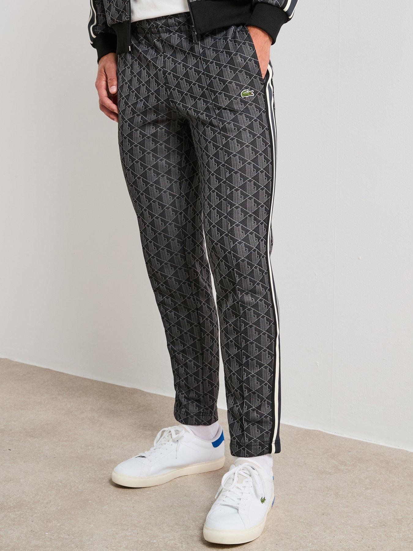 Image 1 of 6 of Lacoste Paris Monogram Sweatpants - Multi