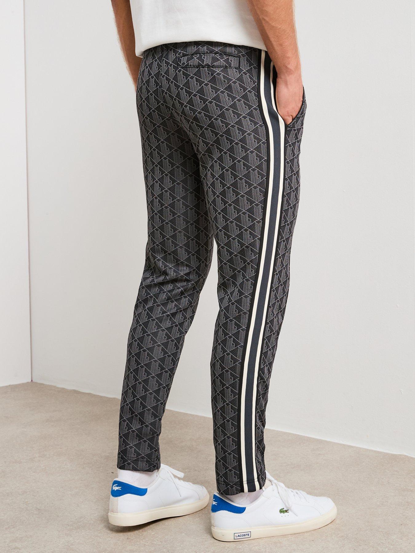 Image 2 of 6 of Lacoste Paris Monogram Sweatpants - Multi