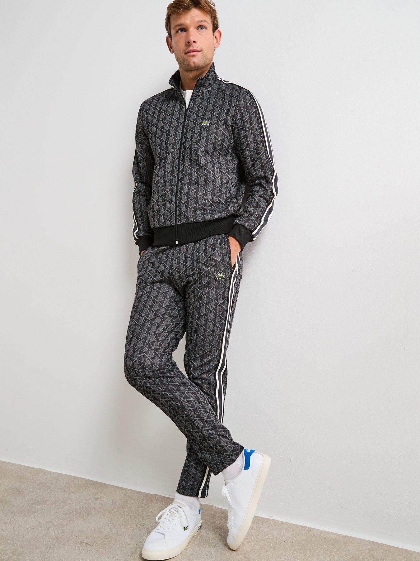 Image 3 of 6 of Lacoste Paris Monogram Sweatpants - Multi