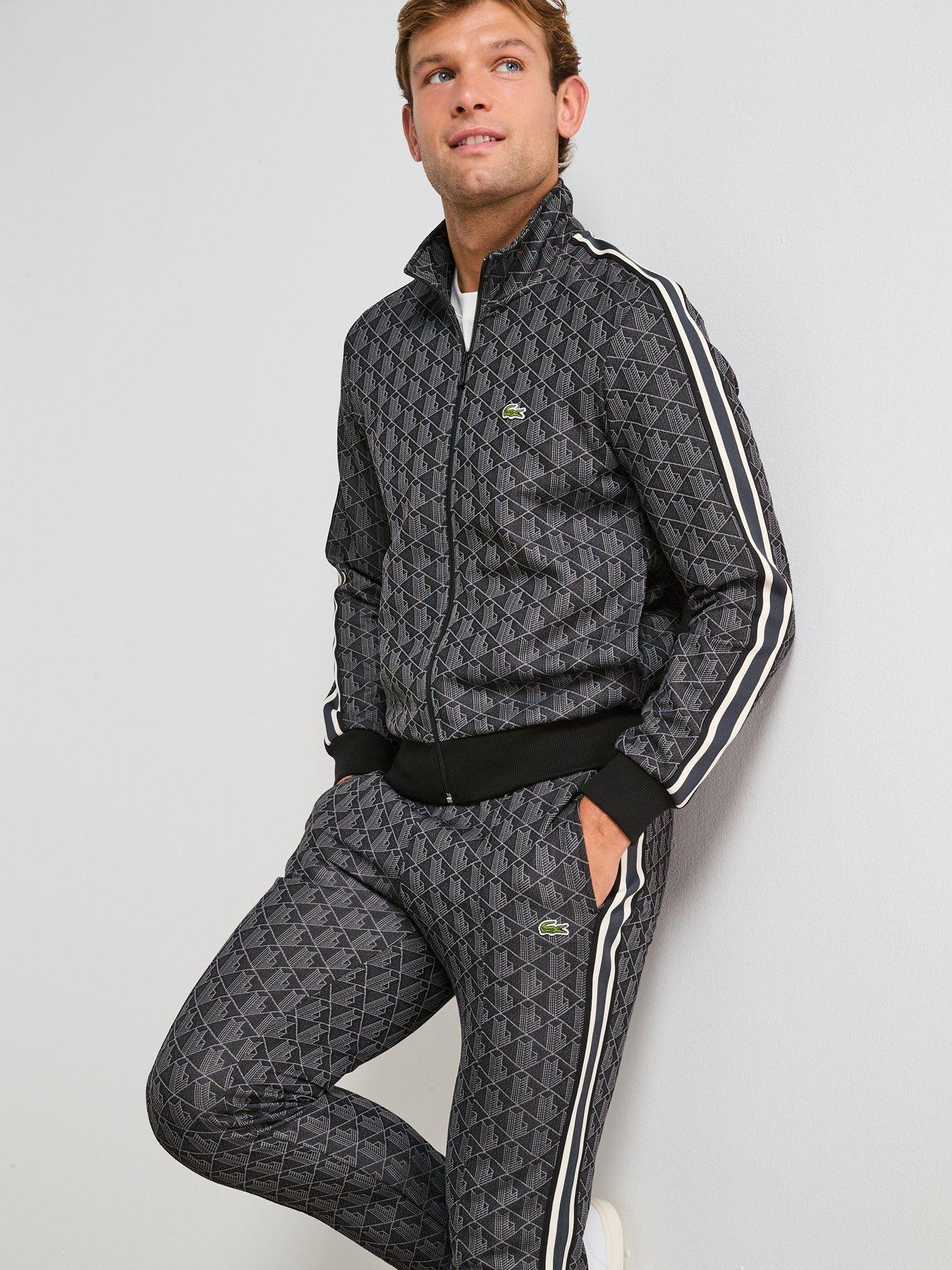 Image 4 of 6 of Lacoste Paris Monogram Sweatpants - Multi