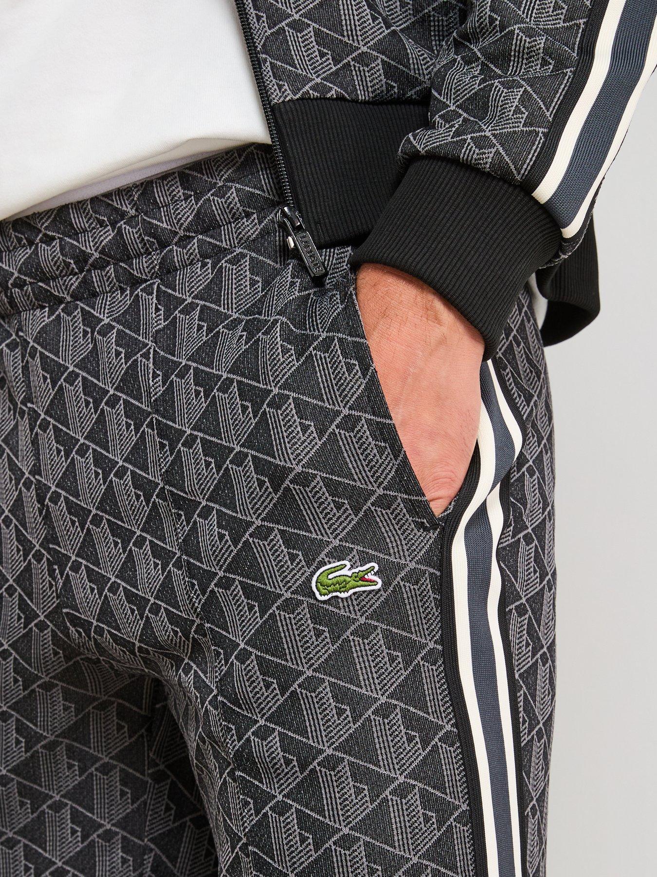 Image 5 of 6 of Lacoste Paris Monogram Sweatpants - Multi