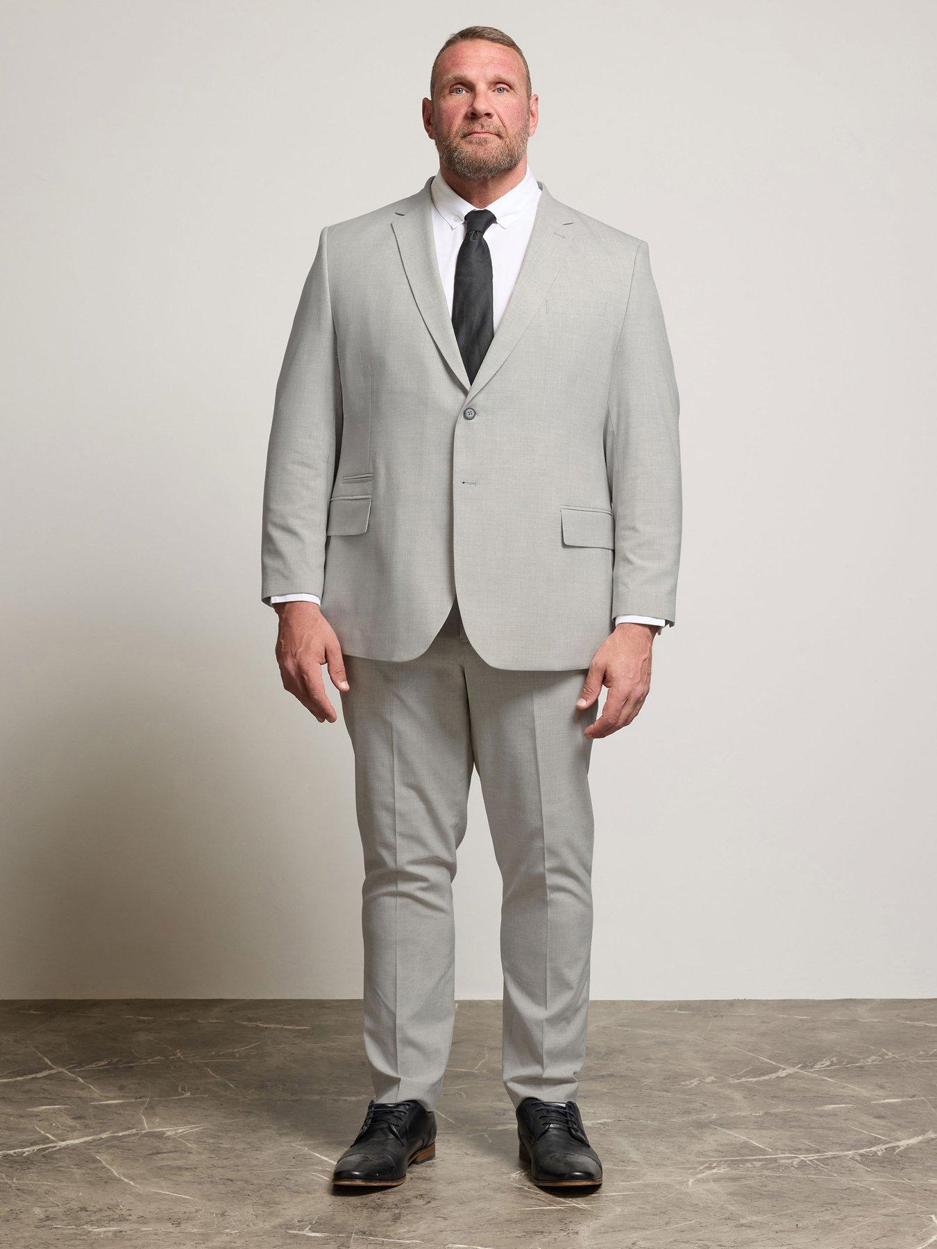 Image 3 of 4 of BadRhino Suit Jacket Regular - Grey