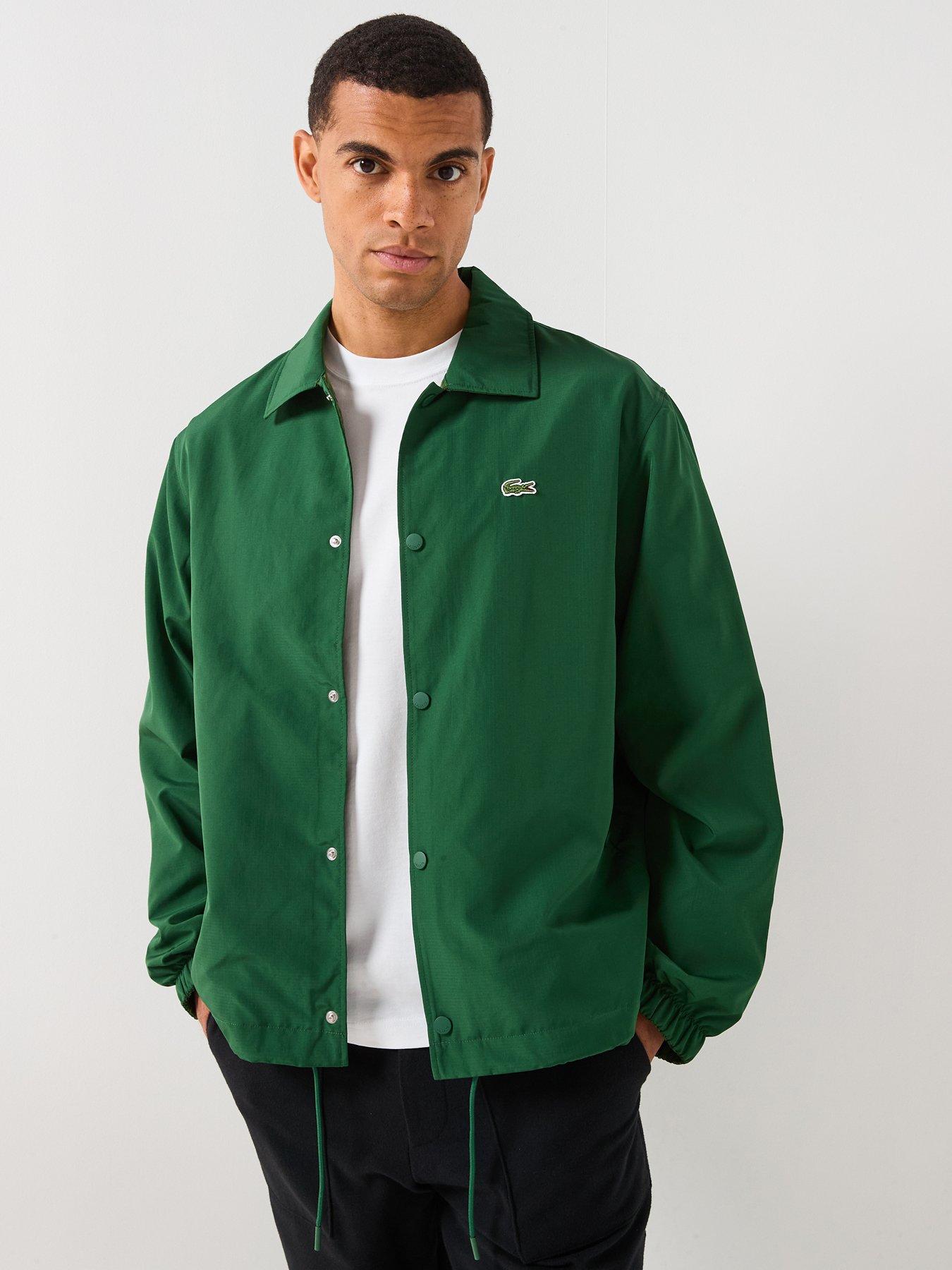 Lacoste Lacoste Reversible Lightweight Jacket- Green