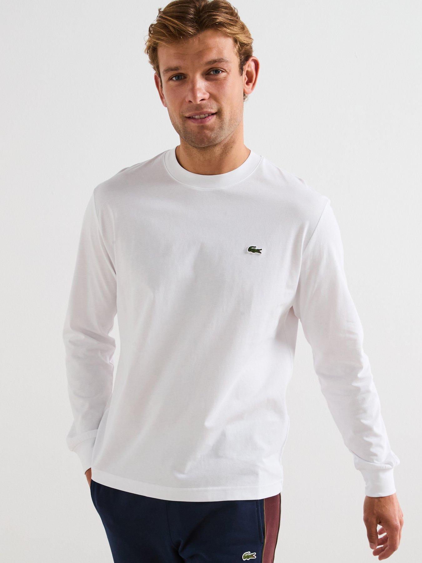 undefined Long Sleeved Cotton T-shirt- White