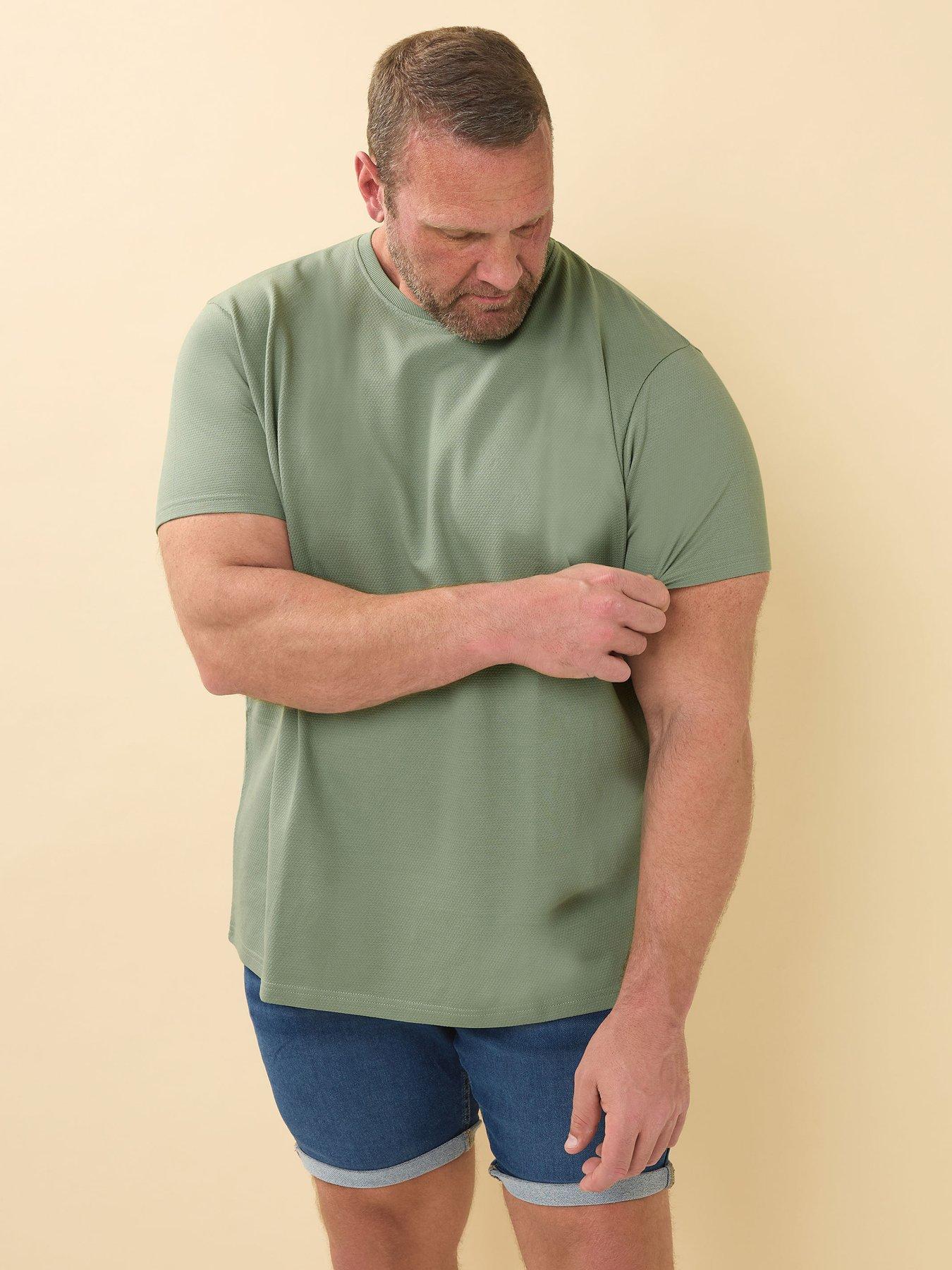 undefined Lesley Textured T-Shirt - Green