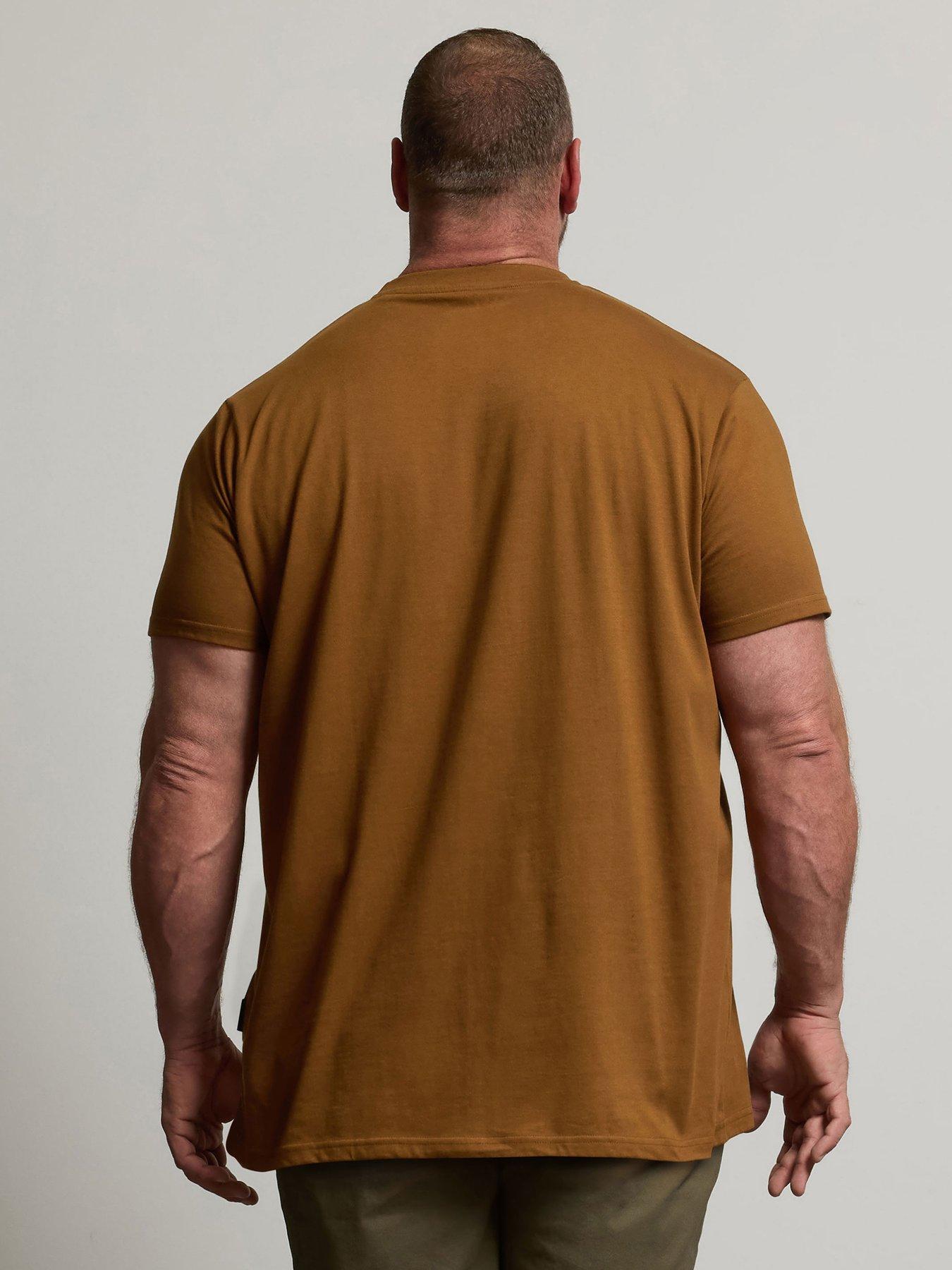 Image 2 of 6 of BadRhino 5 Pack Basic T-Shirt - Multi